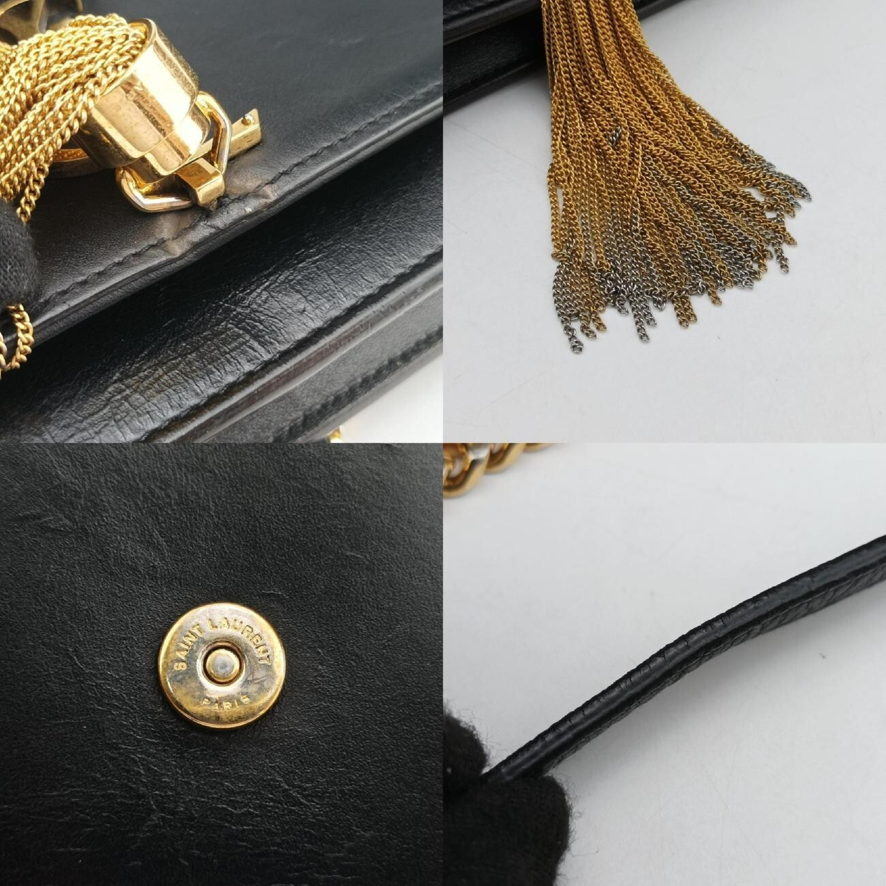 Kate Black Leather Shoulder Bag 452159 HPP452159.1217 — view 11