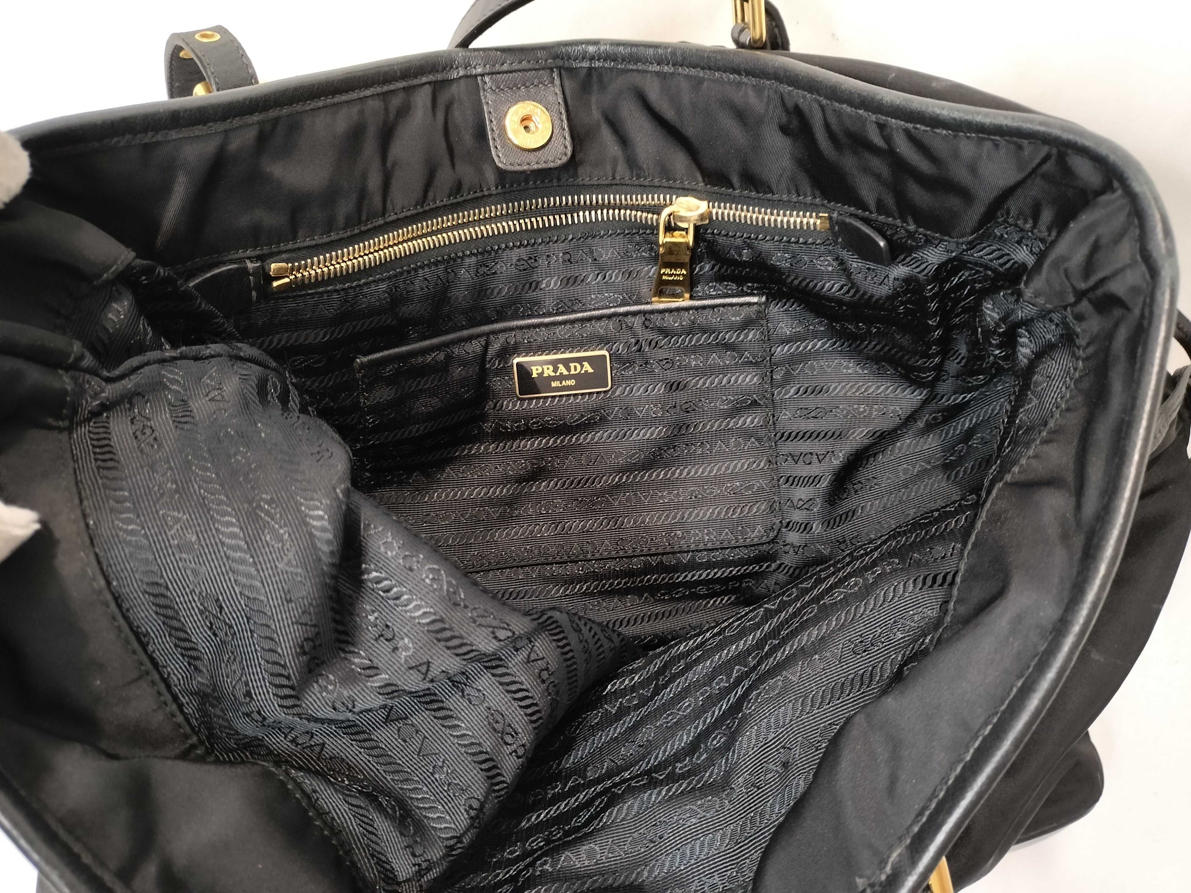 Nylon Tessuto Pocono Shopper Tote Bag (Handbag) — view 9