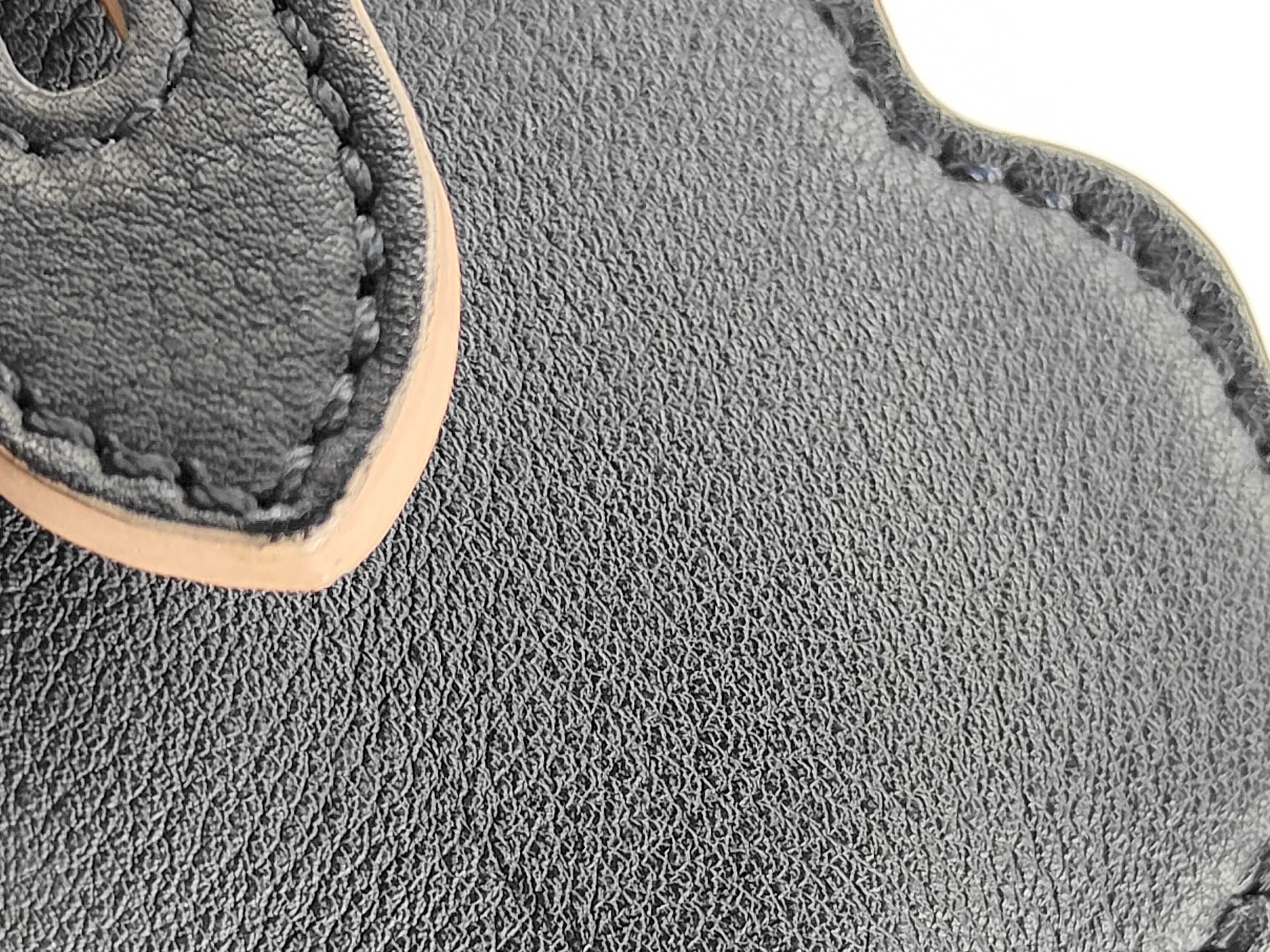ID-By the Way Cowskin 2-Way Handbag Black #8BL125 with strap — view 14