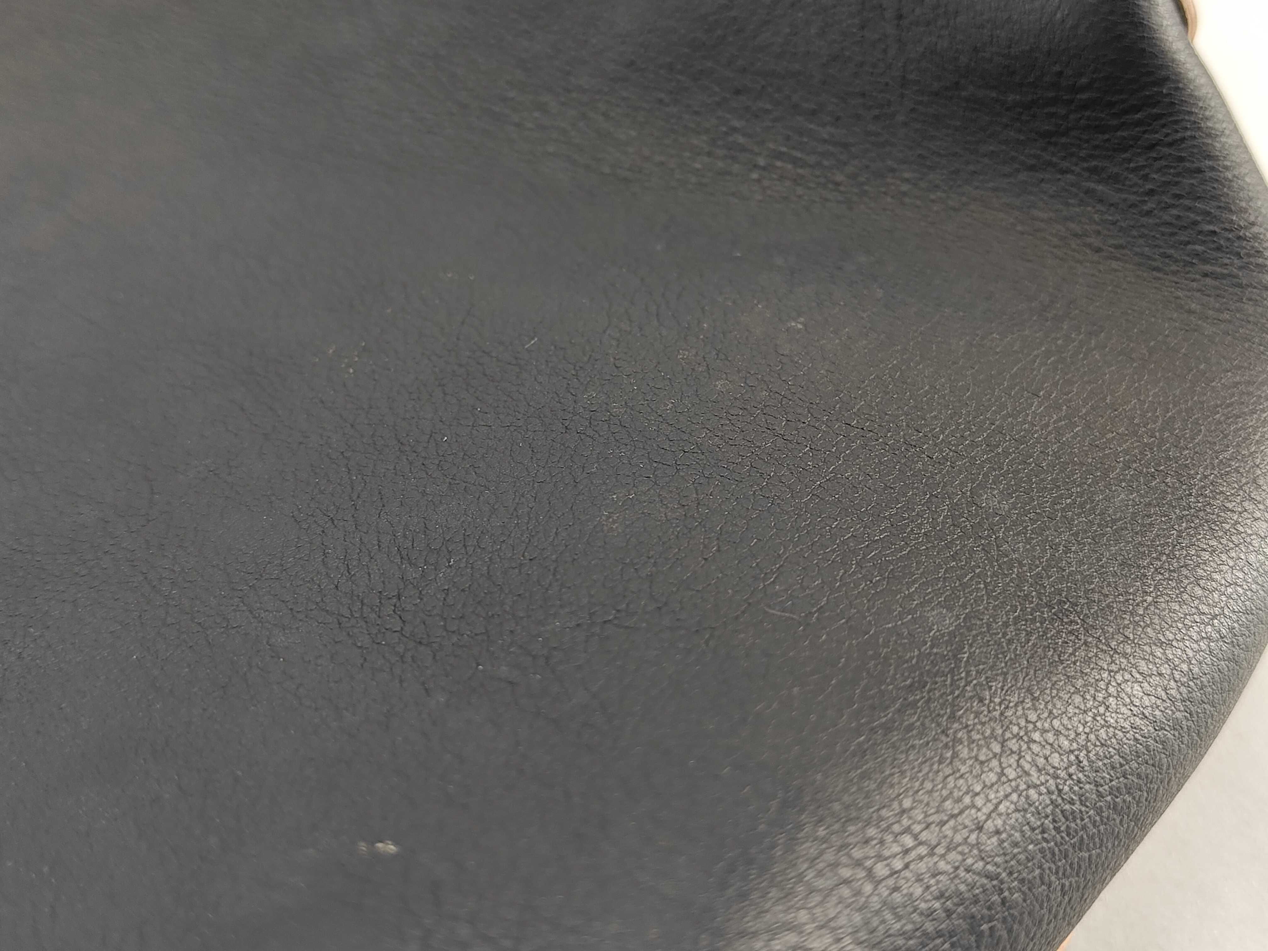 ID-By the Way Cowskin 2-Way Handbag Black #8BL125 with strap — view 15