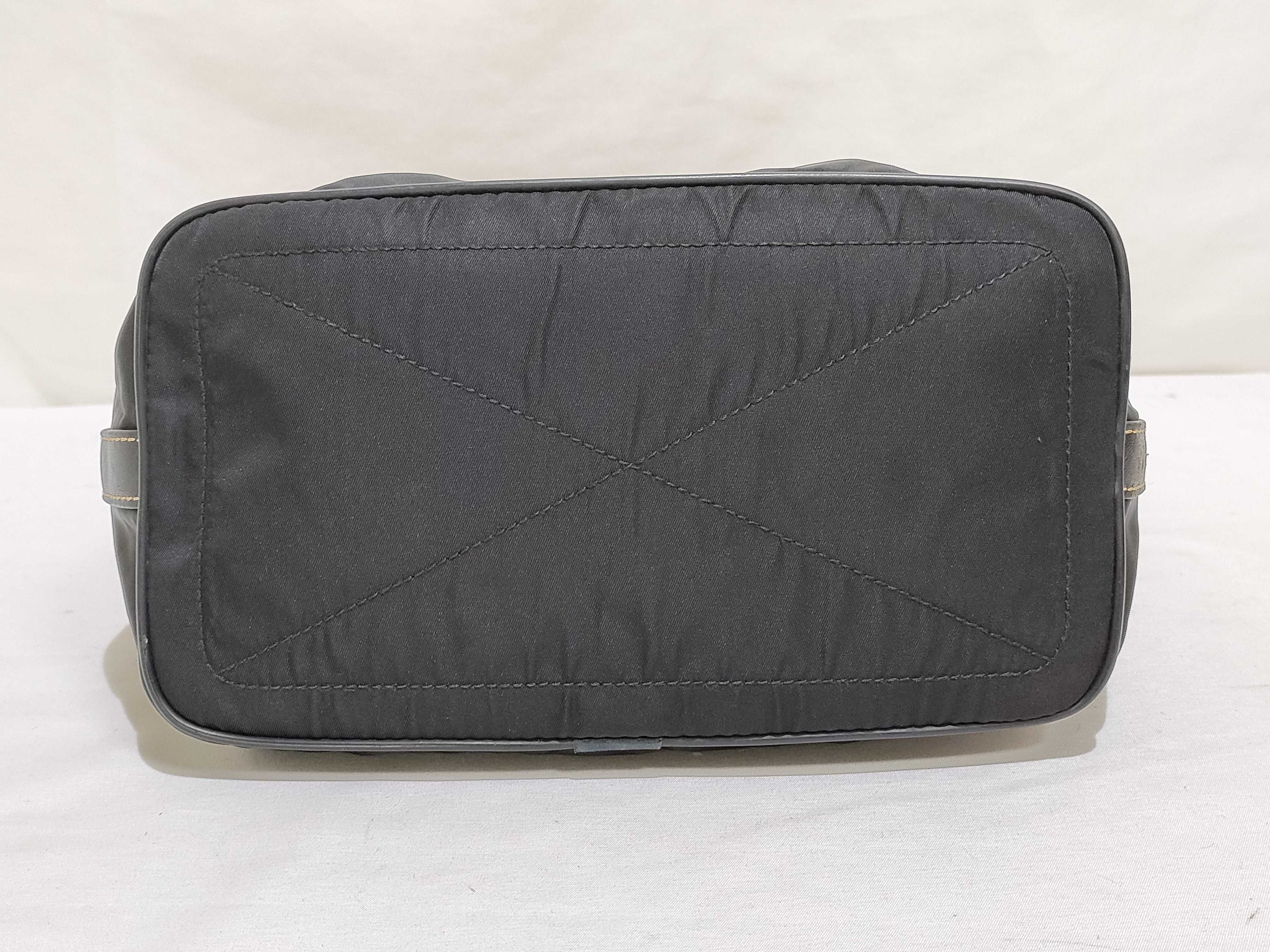Nylon One-Shoulder Bag, Black — view 7