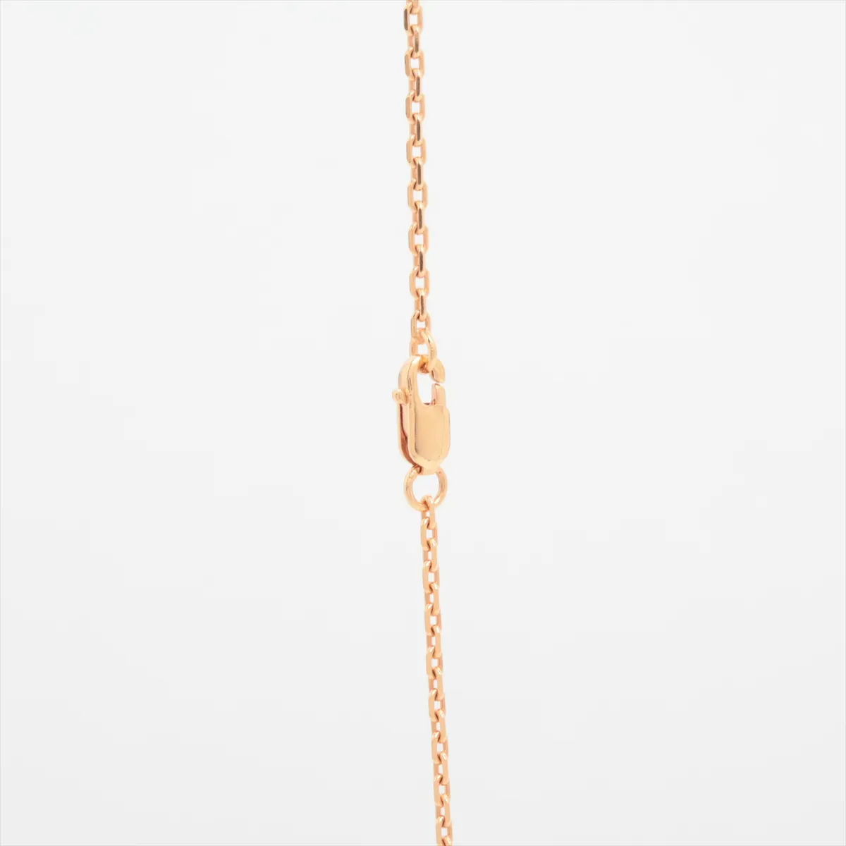 Mini Pop H Necklace, GP Gold x Pink, — view 3