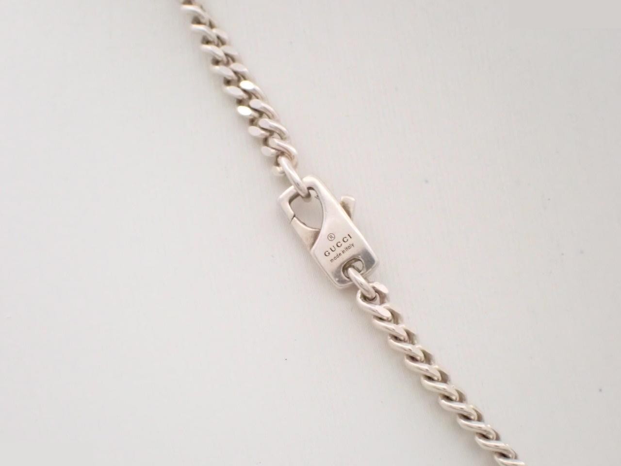 Ag925/18.4g Interlocking Necklace, Chain approx. 45cm — view 2