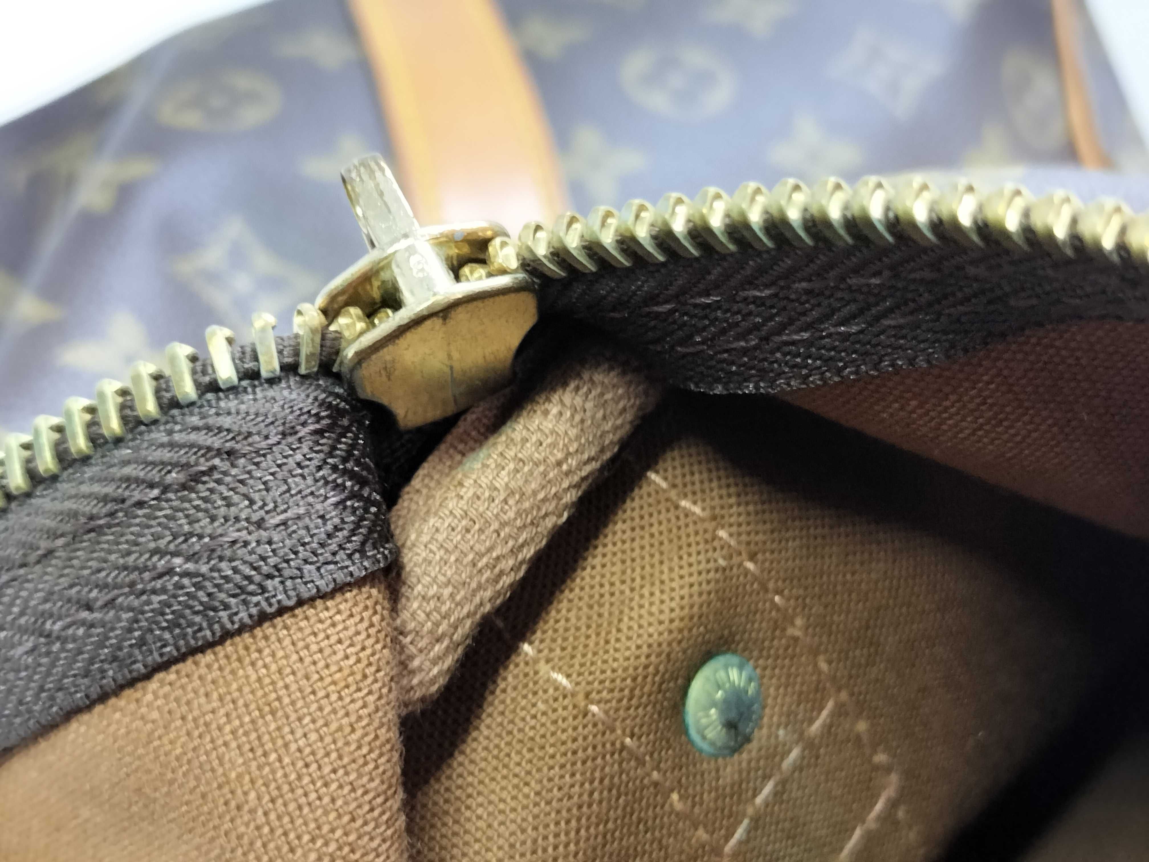 Monogram Keepall Bandoulière 60 M41412 FH0950 Brown Boston Bag — view 11