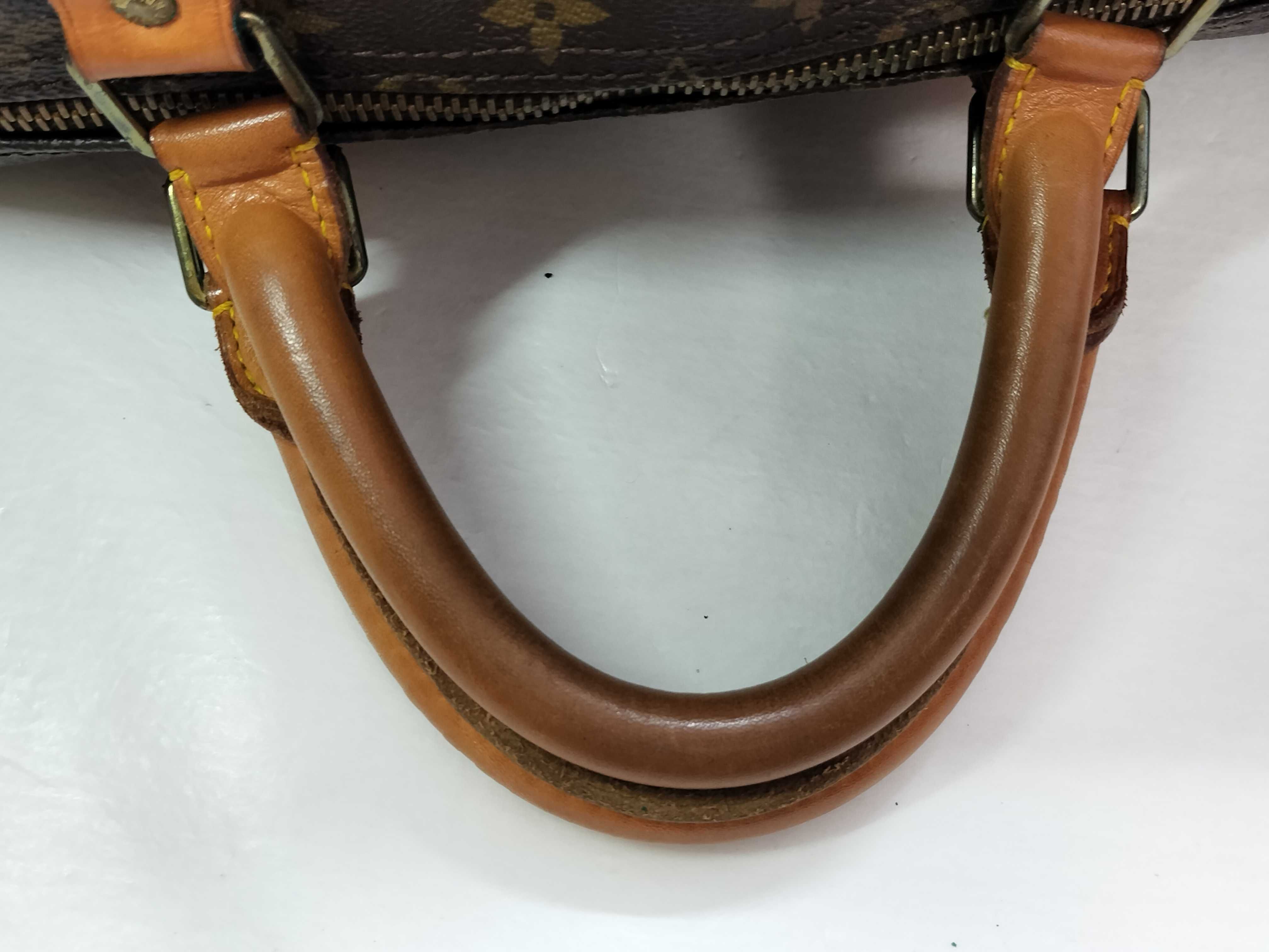 Monogram Keepall Bandoulière 60 M41412 FH0950 Brown Boston Bag — view 3