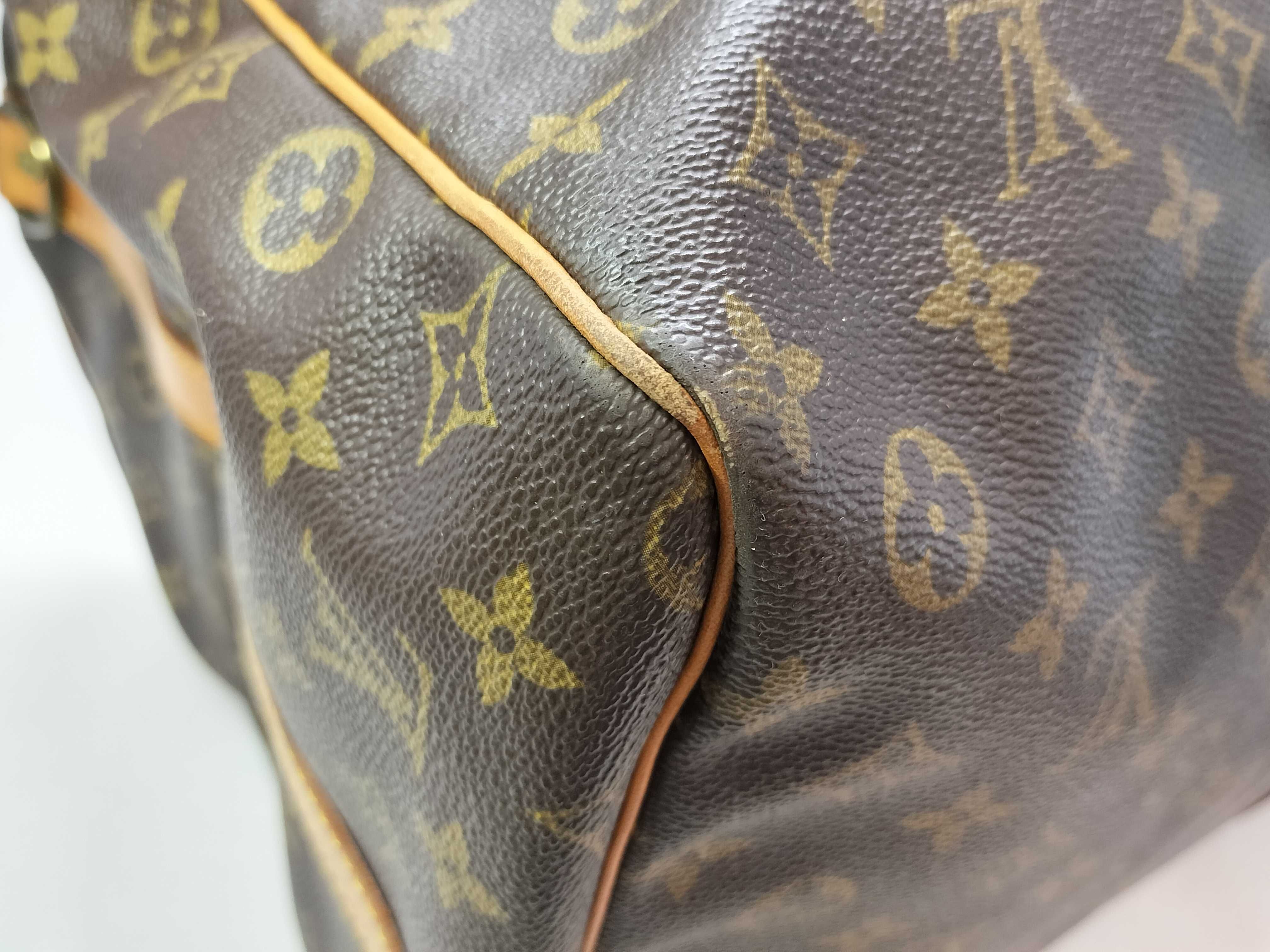 Monogram Keepall Bandoulière 60 M41412 FH0950 Brown Boston Bag — view 7