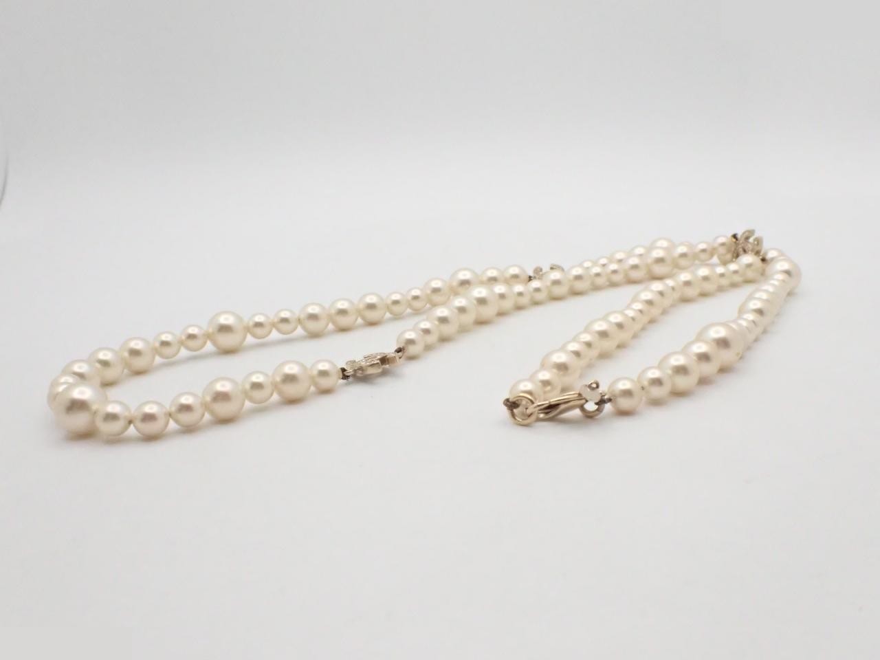 Pearl necklace, size 10A, neck circumference approximately 90cm — view 3