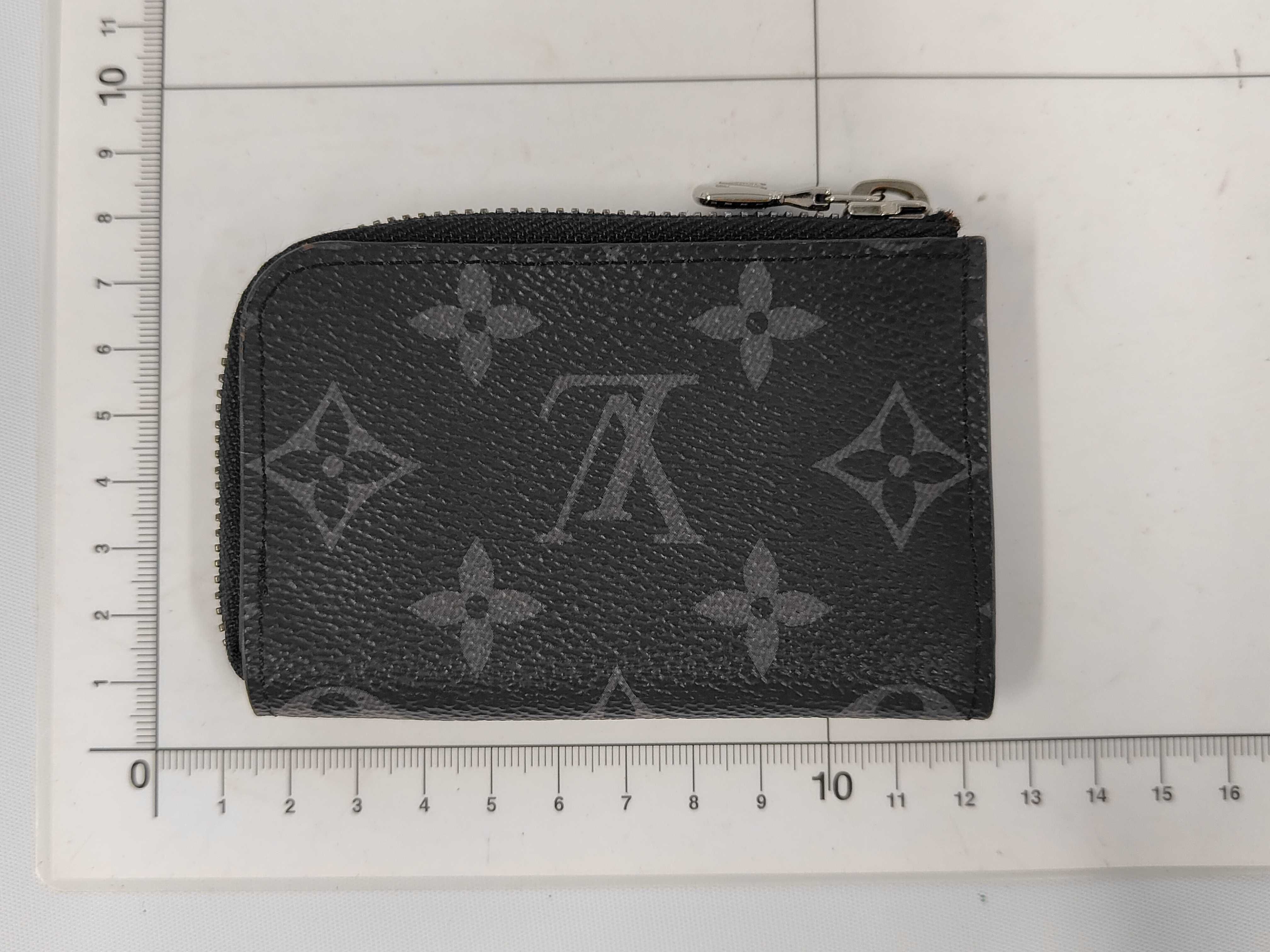Monogram Eclipse Brand Bag Zippy Coin Purse Vertical IC Coin Case — view 2