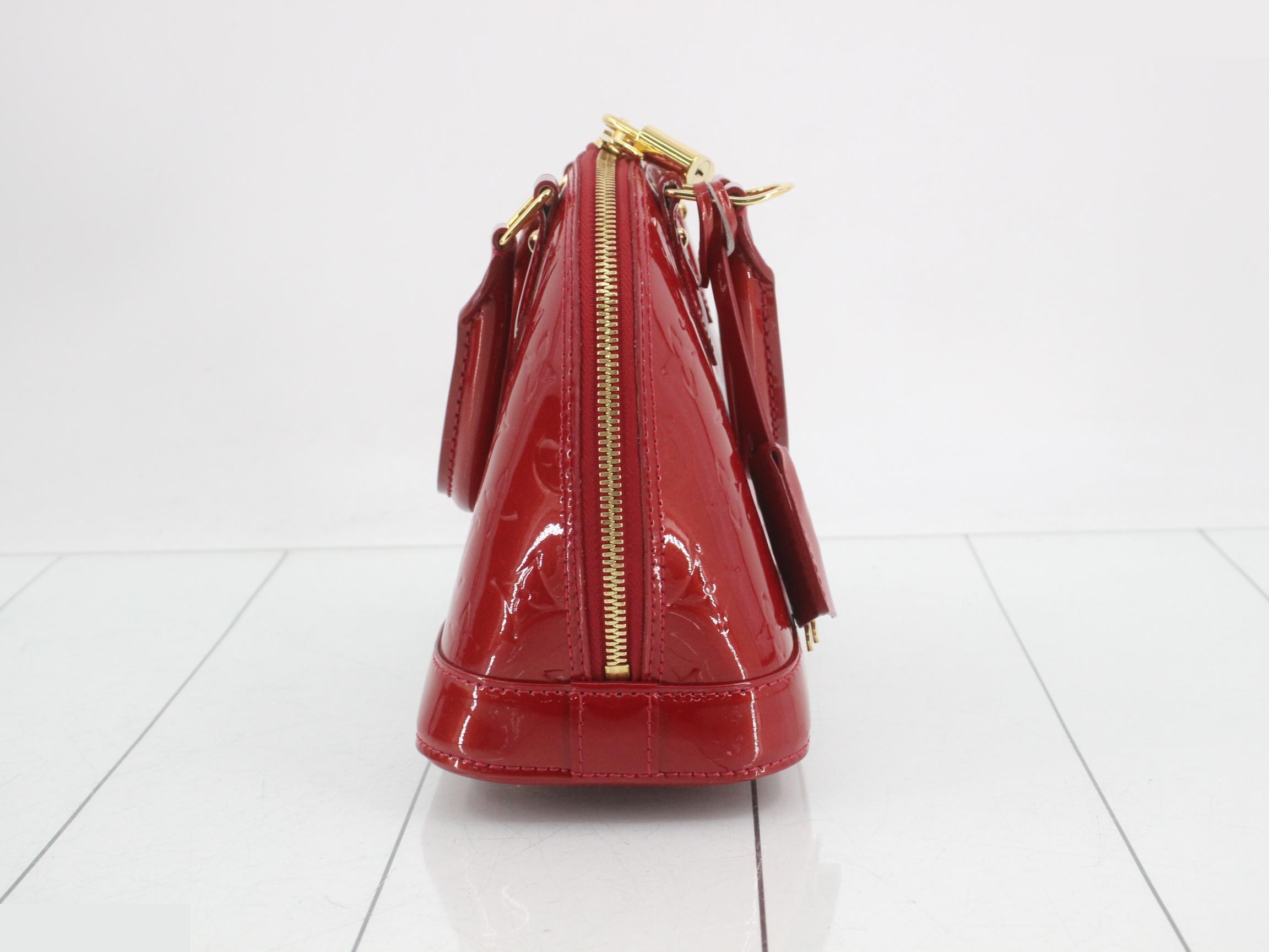 Monogram Vernis Alma BB 2-Way Handbag — view 4