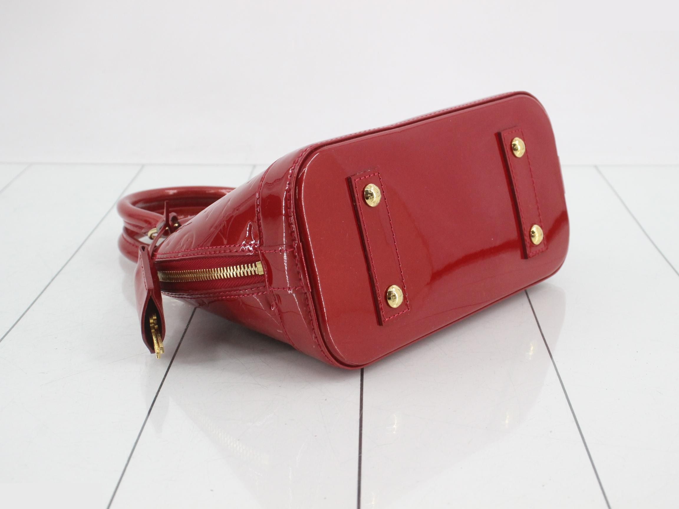 Monogram Vernis Alma BB 2-Way Handbag — view 5
