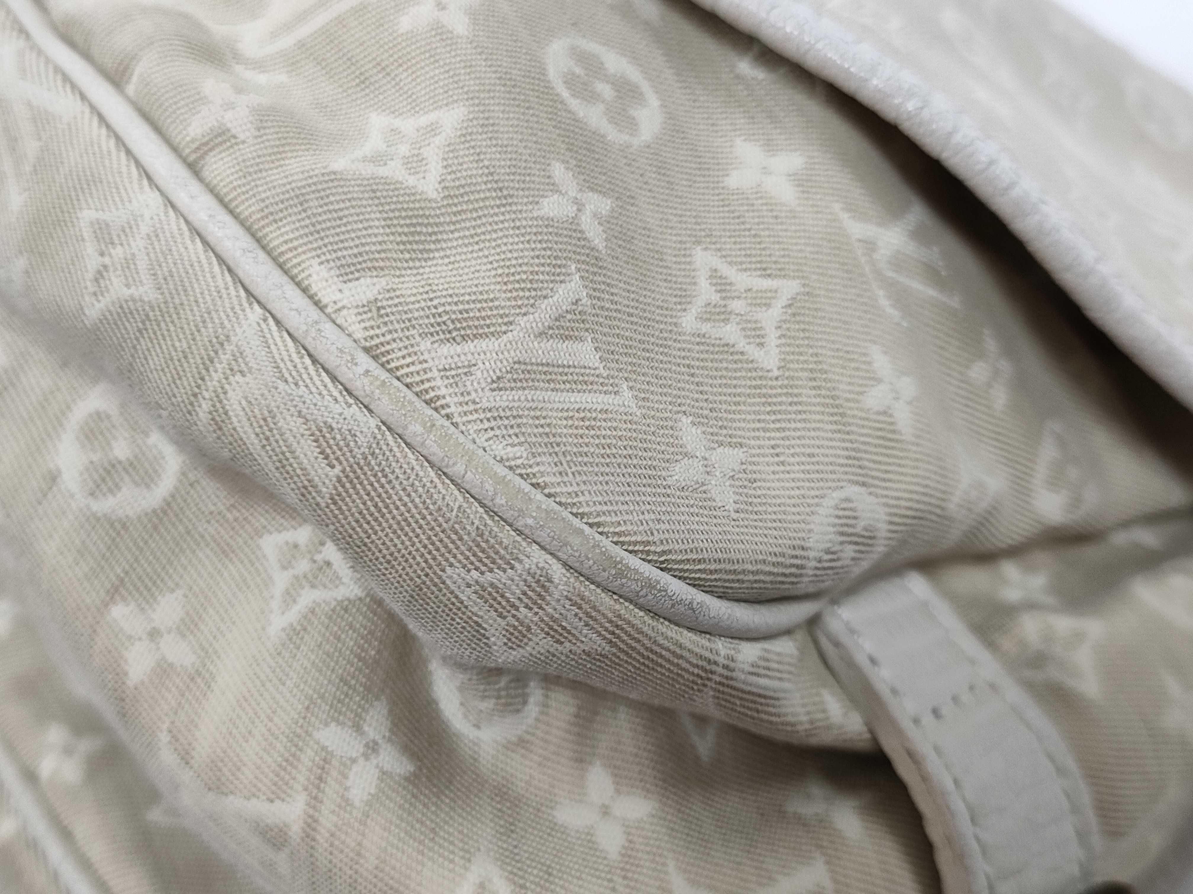 Monogram Mini SG - Monogram Mini Lin Saumur M95314 MB0017 White Shoulder Bag — view 6