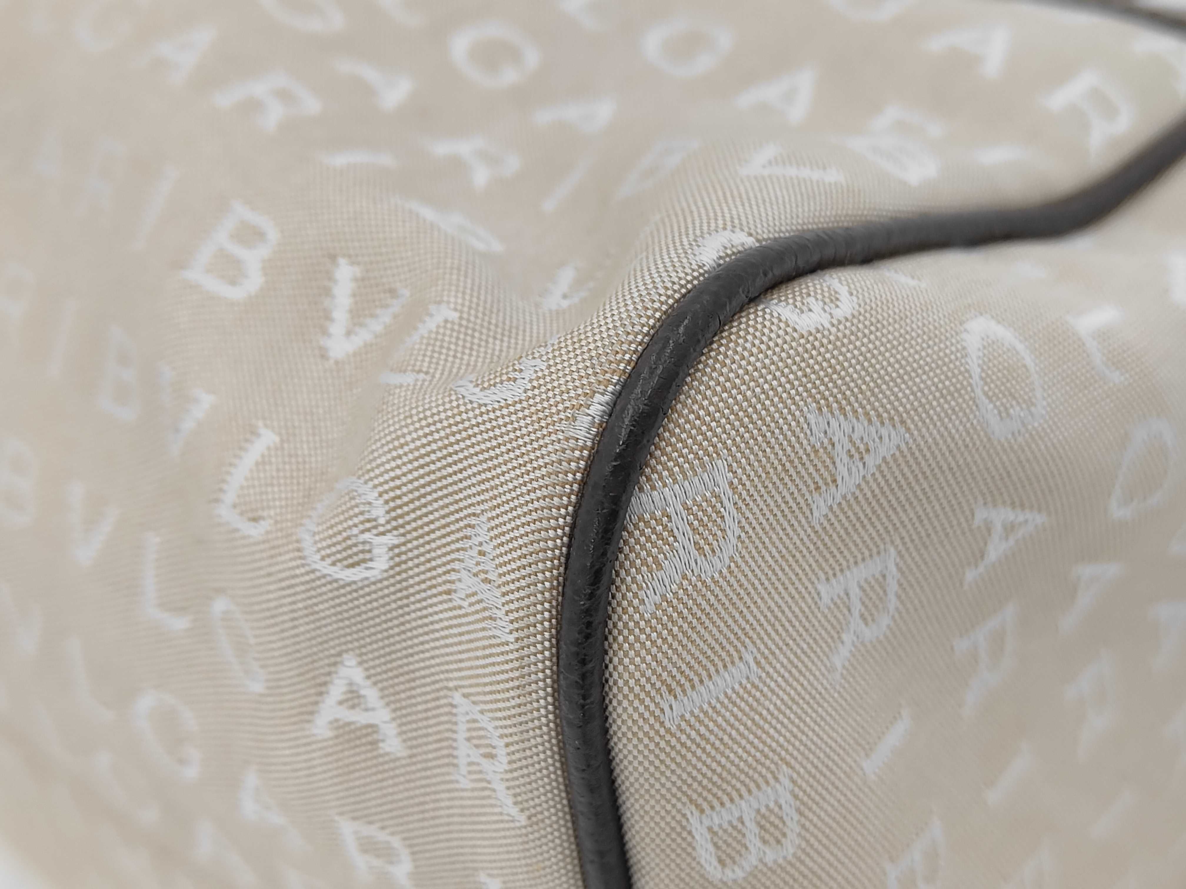 Logomania Handbag Mini Boston Bag Beige Boston Bag — view 7