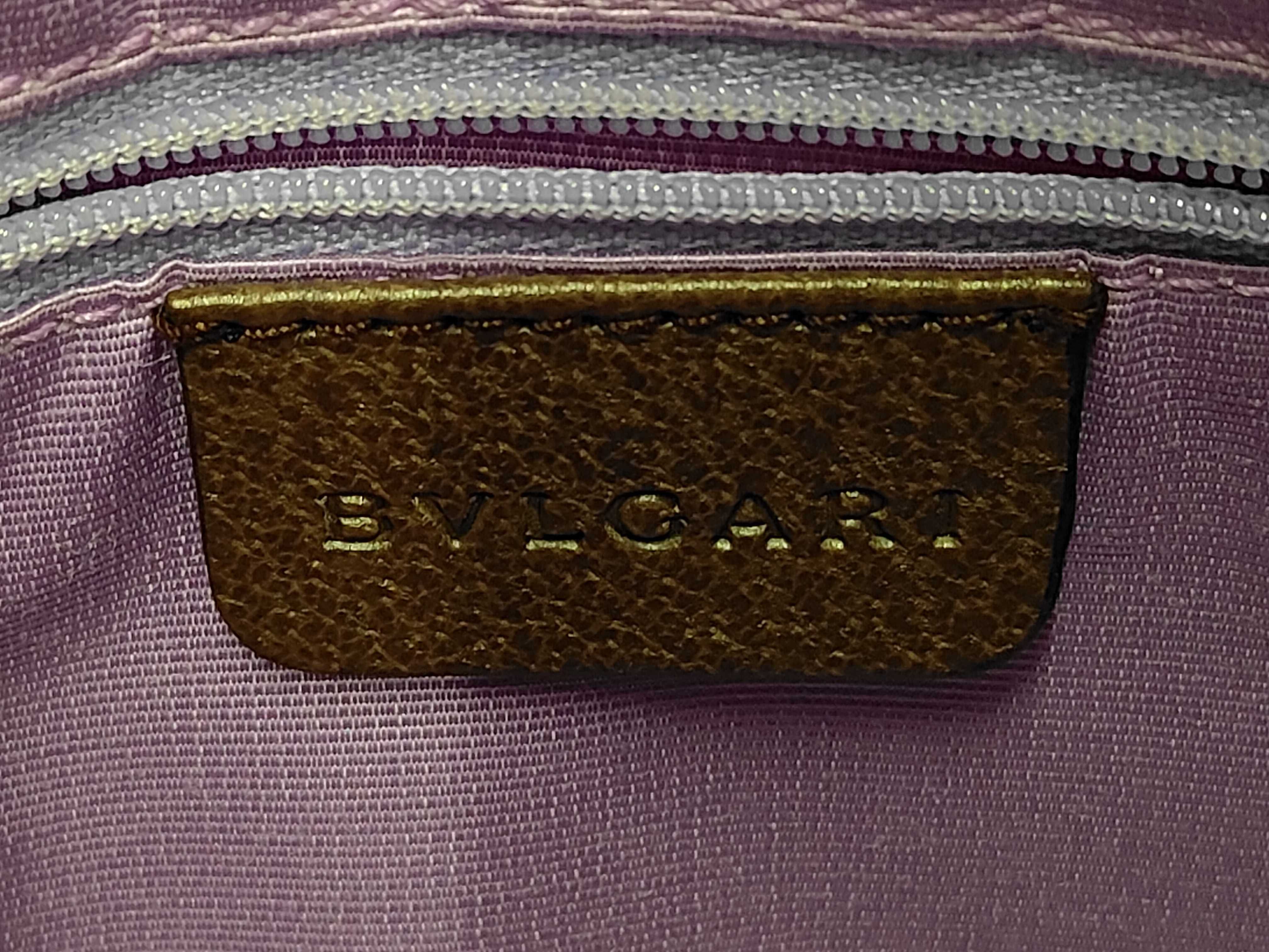 Logomania Handbag Mini Boston Bag Beige Boston Bag — view 9