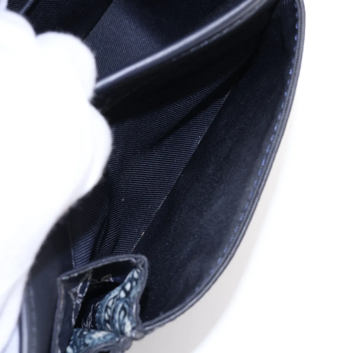 Monogram Savannah Messenger PM M54248 PL0187 Navy (RFID detected) — view 8