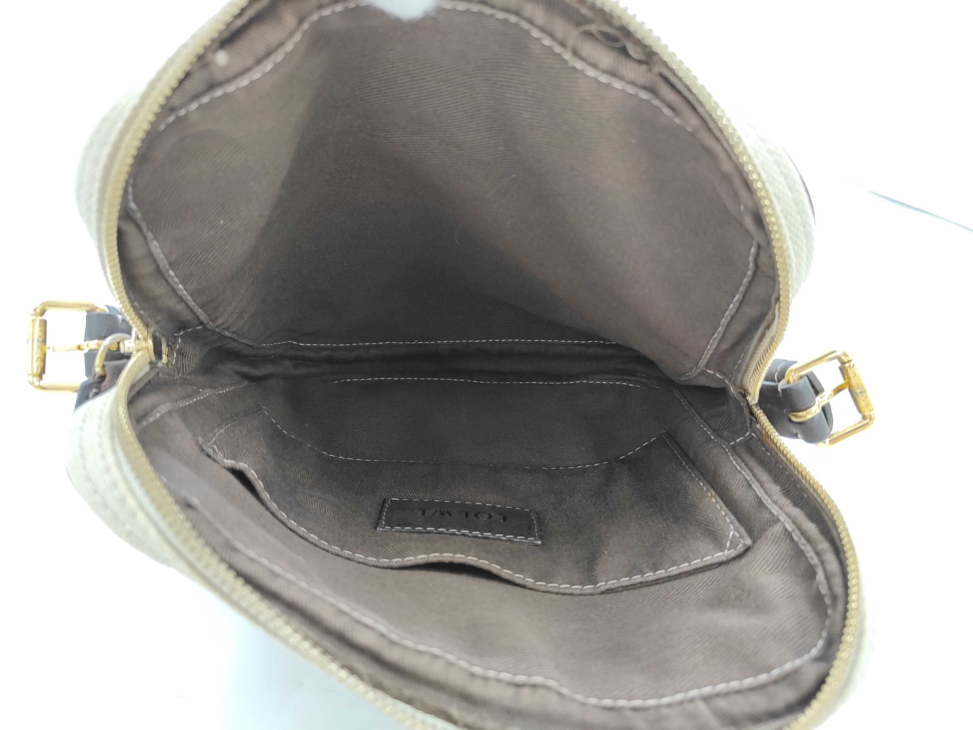 Anagram Canvas Shoulder Bag — view 10