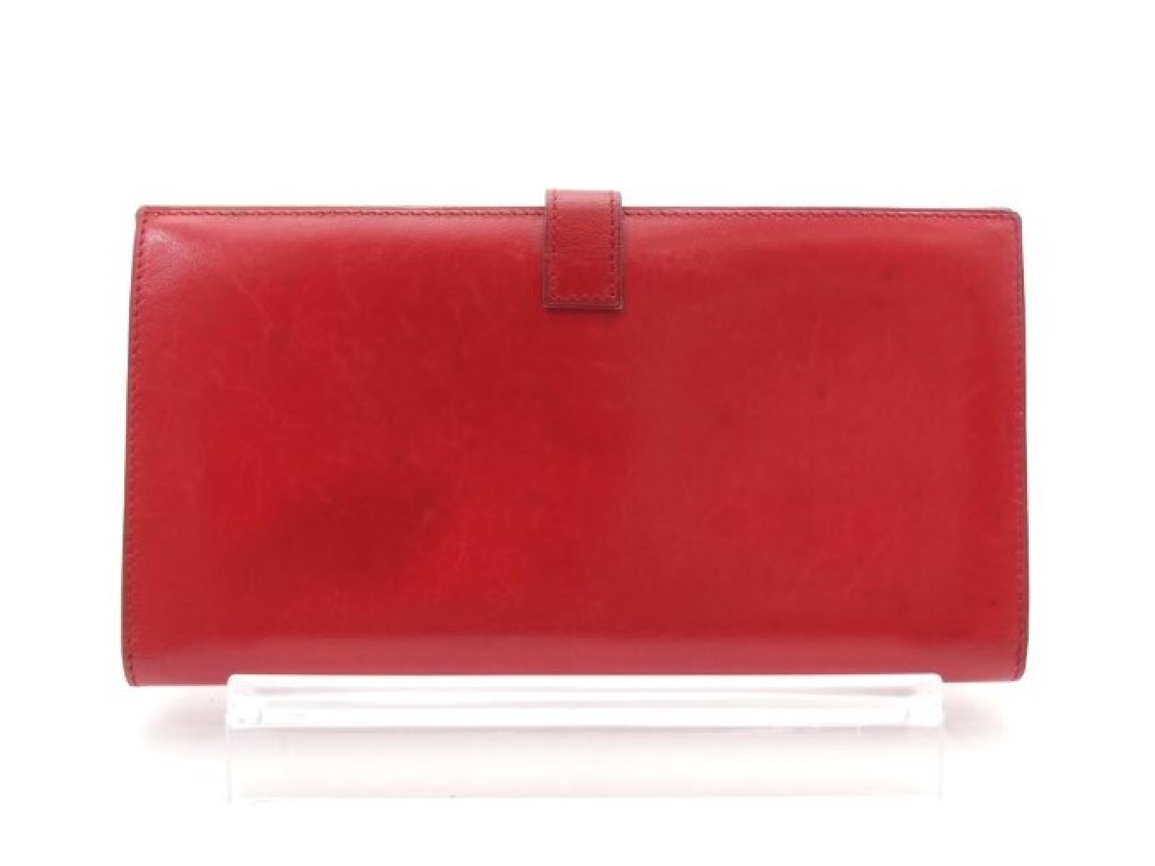 Saumur Diane wallet with W stamp. — view 2