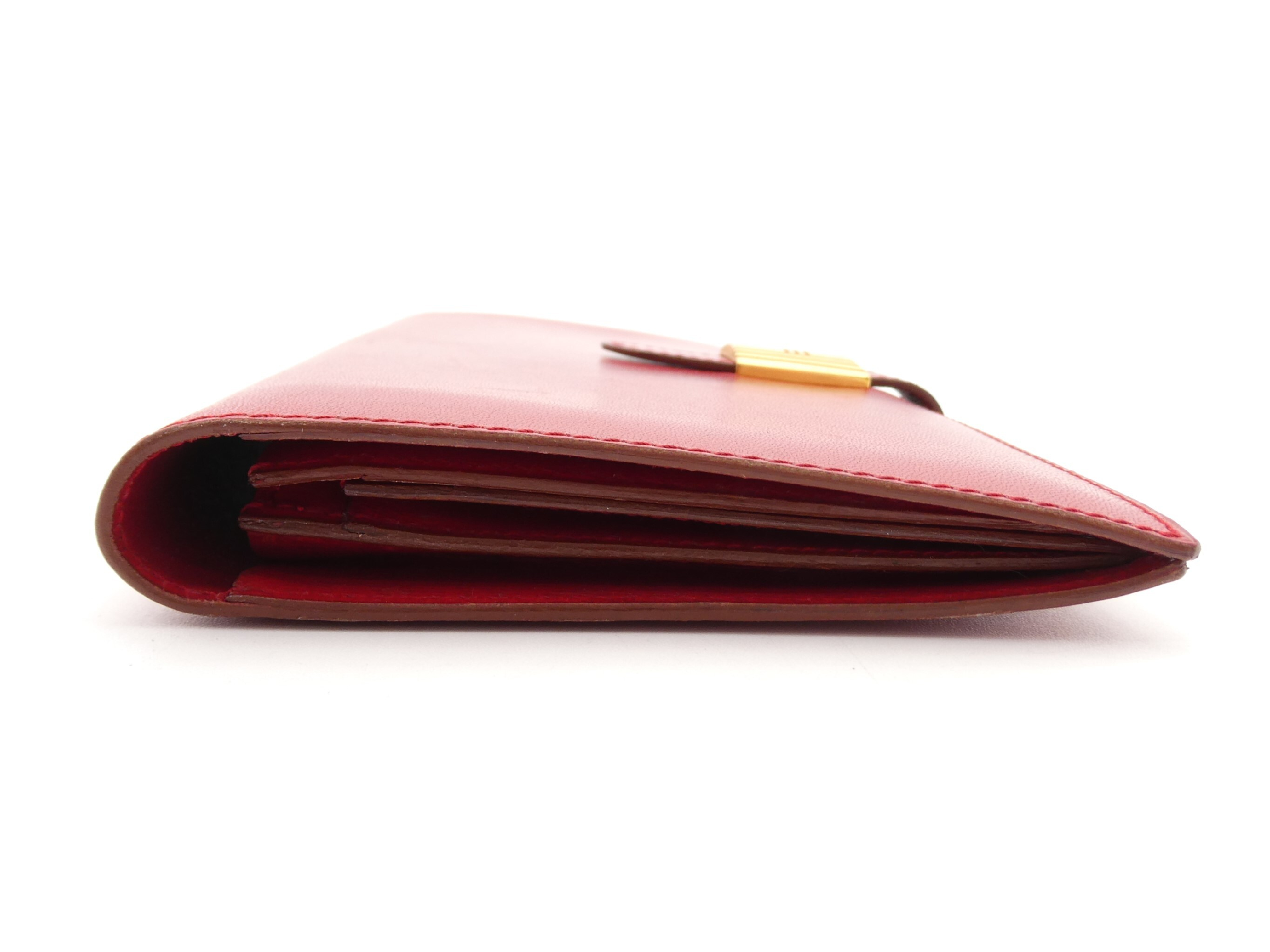Saumur Diane wallet with W stamp. — view 3
