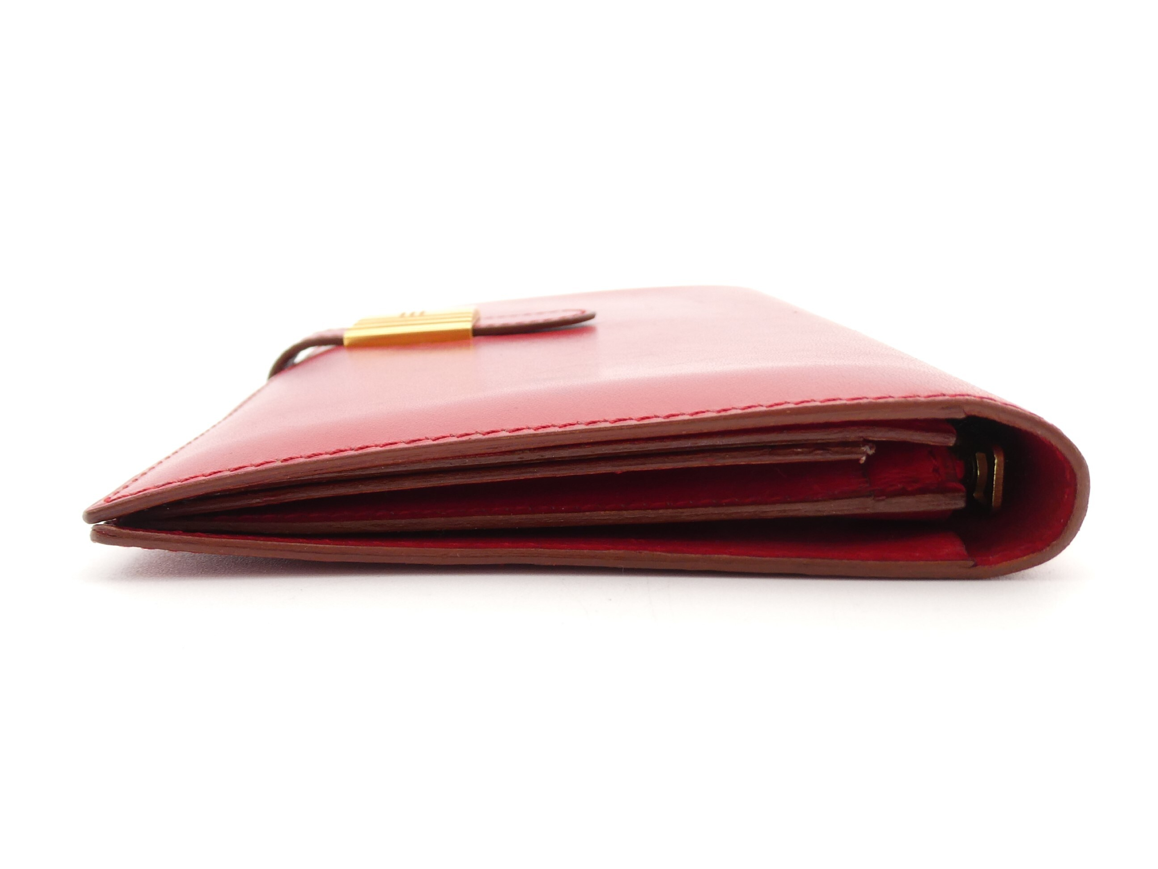 Saumur Diane wallet with W stamp. — view 4