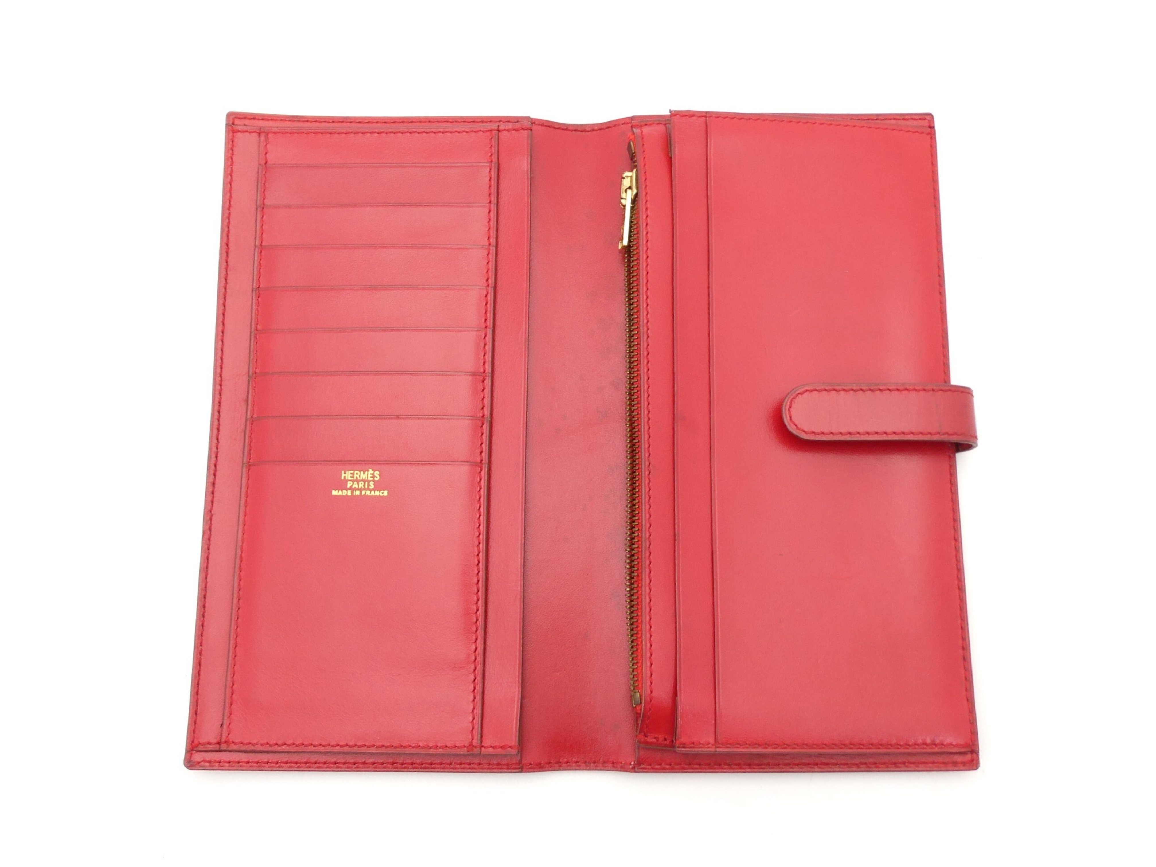 Saumur Diane wallet with W stamp. — view 6