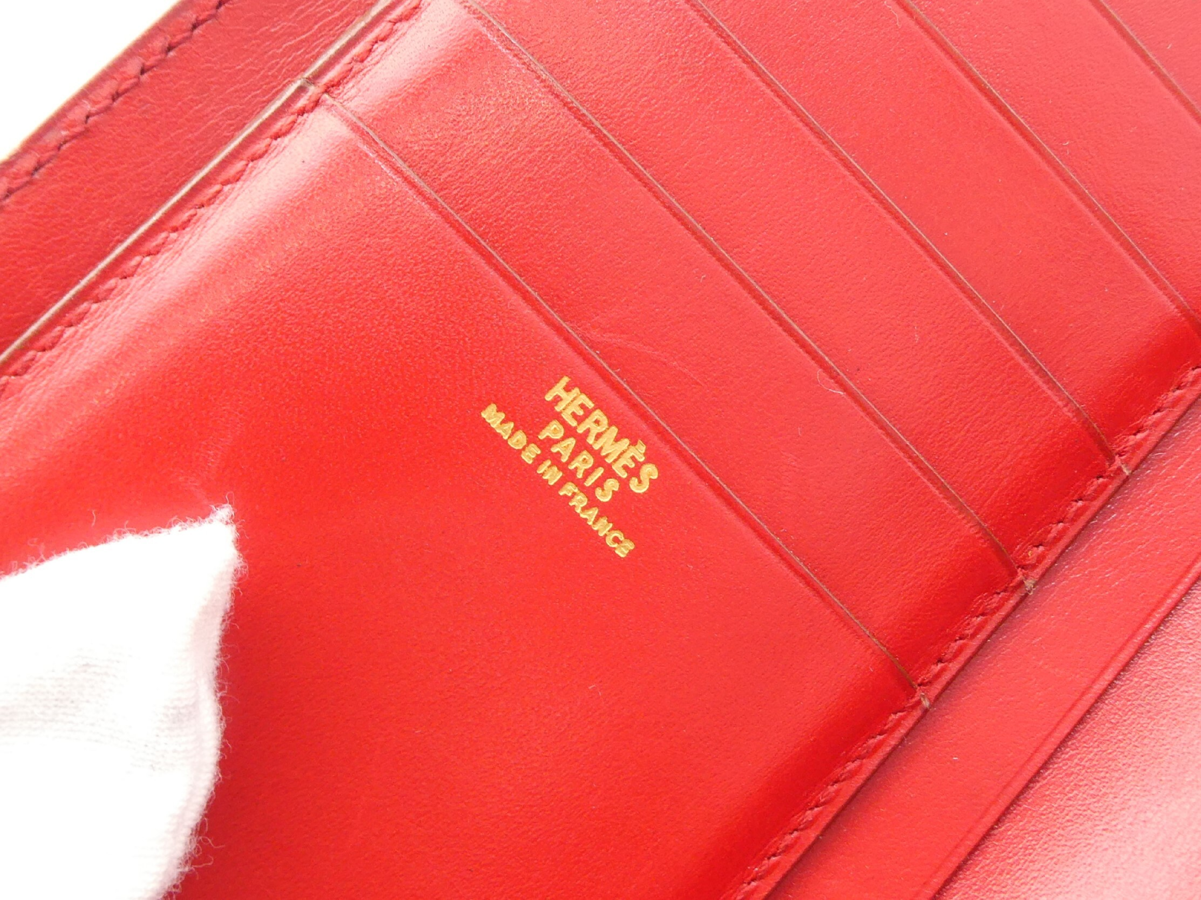 Saumur Diane wallet with W stamp. — view 8