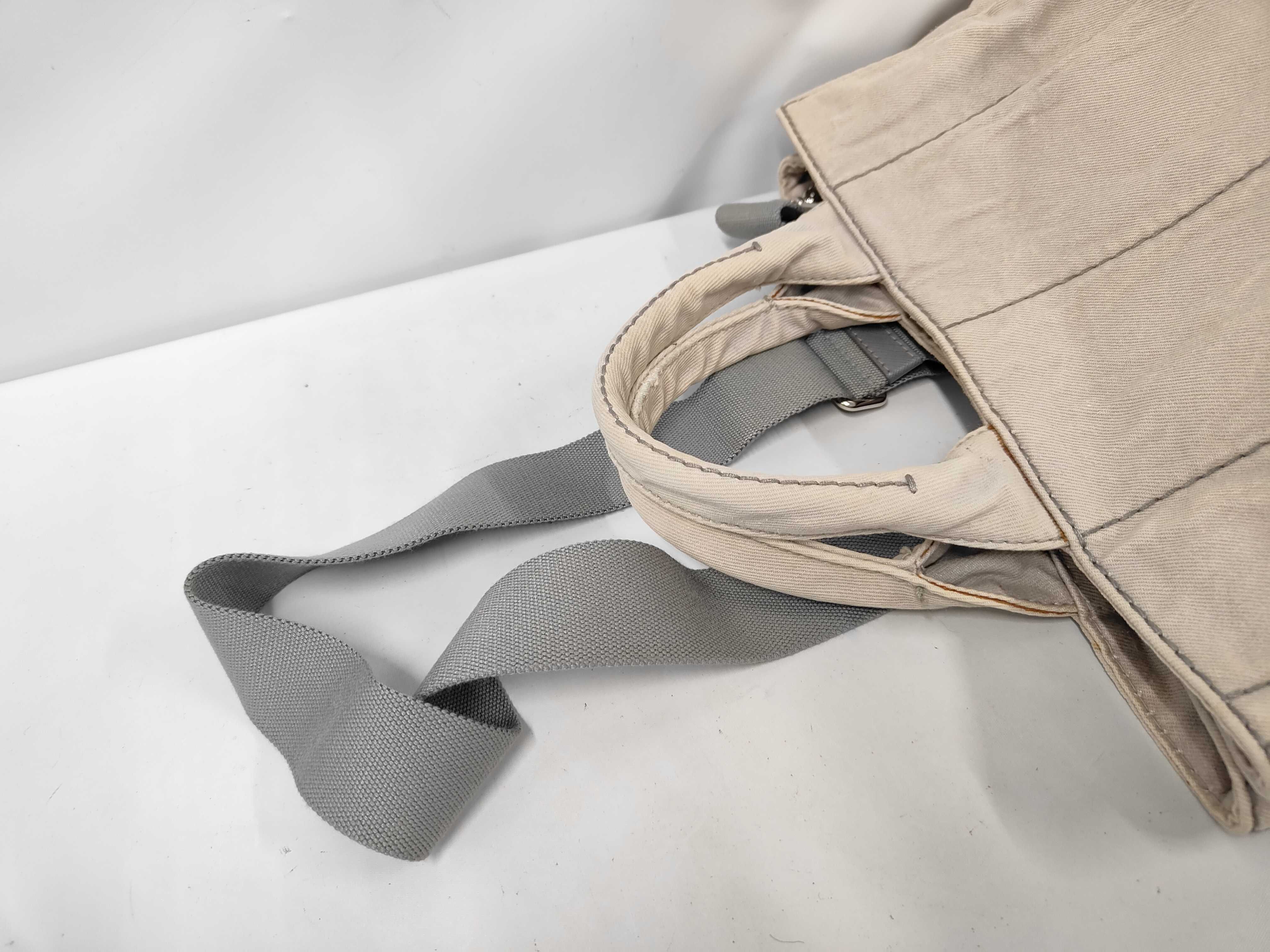 Canapa 2-Way Handbag, Greige Tote Bag — view 5