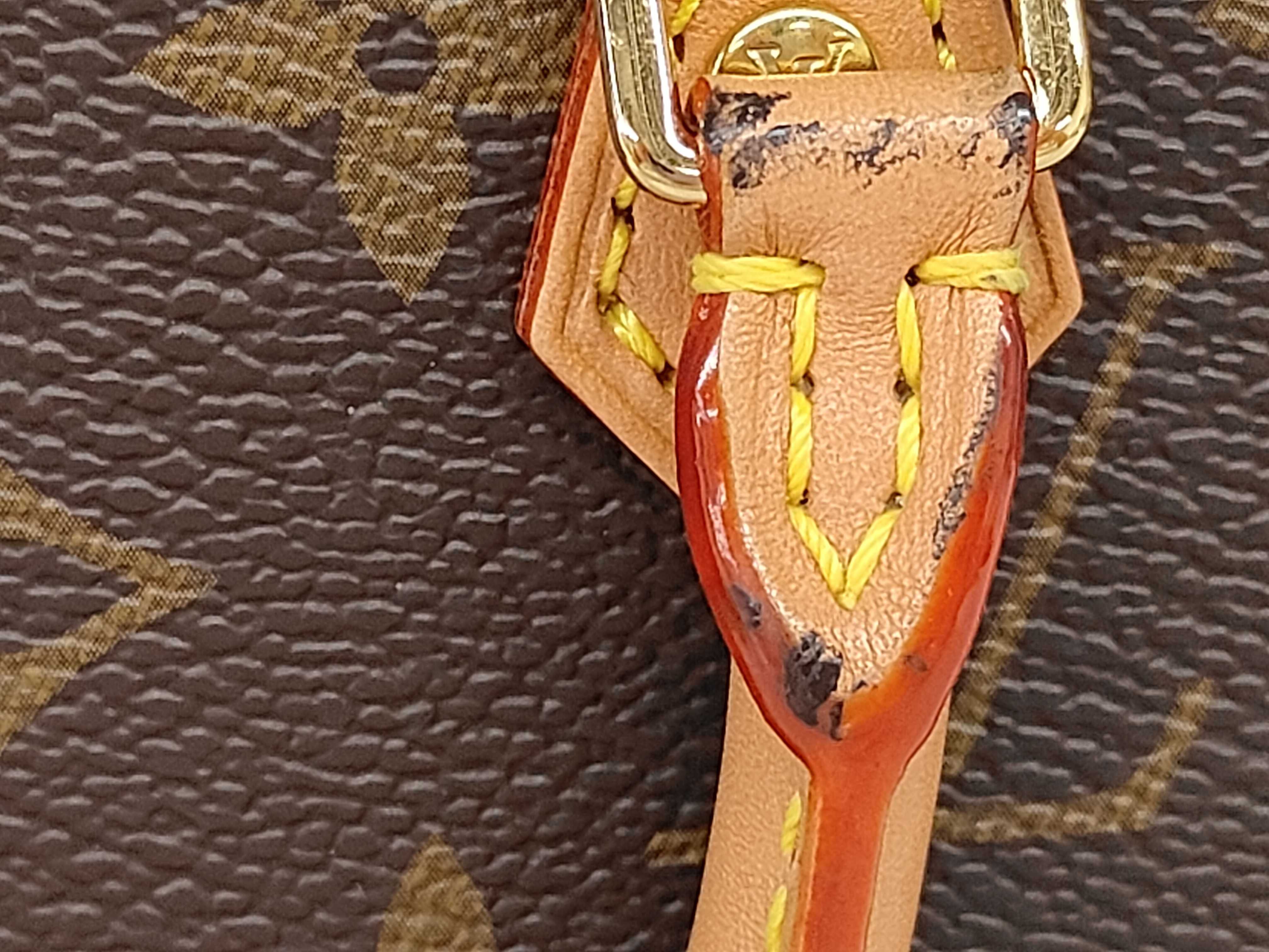 OP-00077 LV M81295 Monogram Petite Sac Plat Handbag — view 12