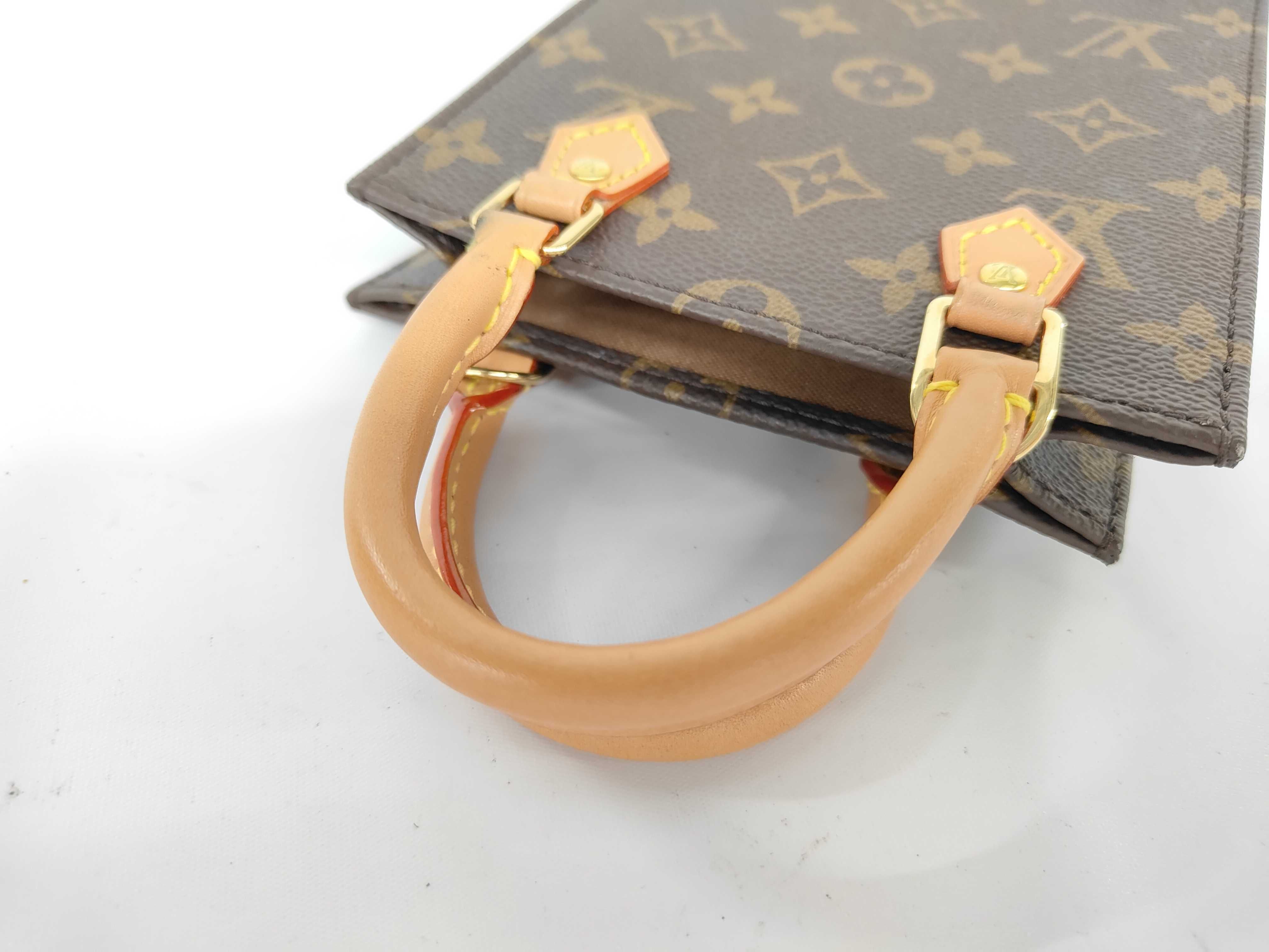 OP-00077 LV M81295 Monogram Petite Sac Plat Handbag — view 3