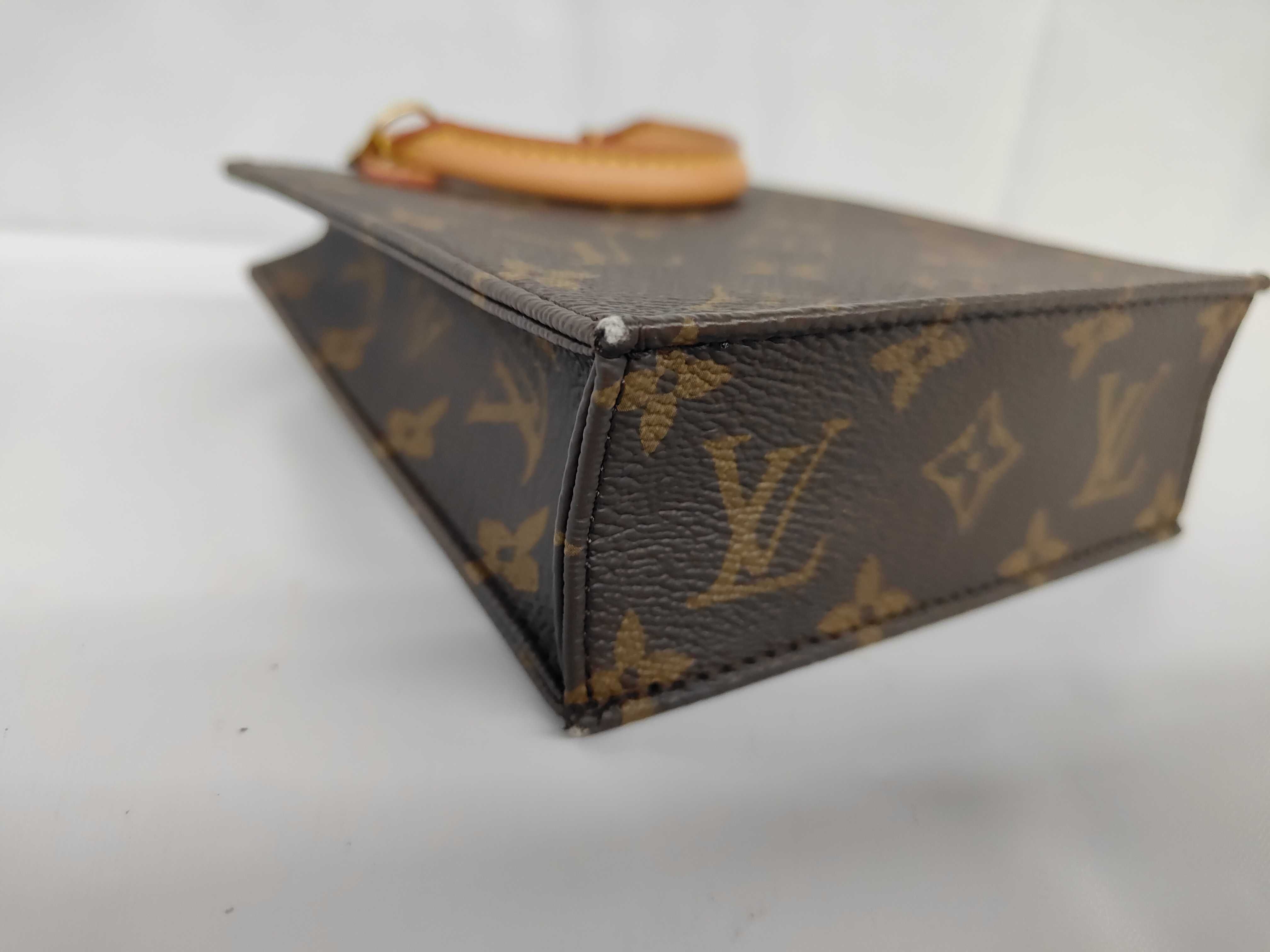 OP-00077 LV M81295 Monogram Petite Sac Plat Handbag — view 6