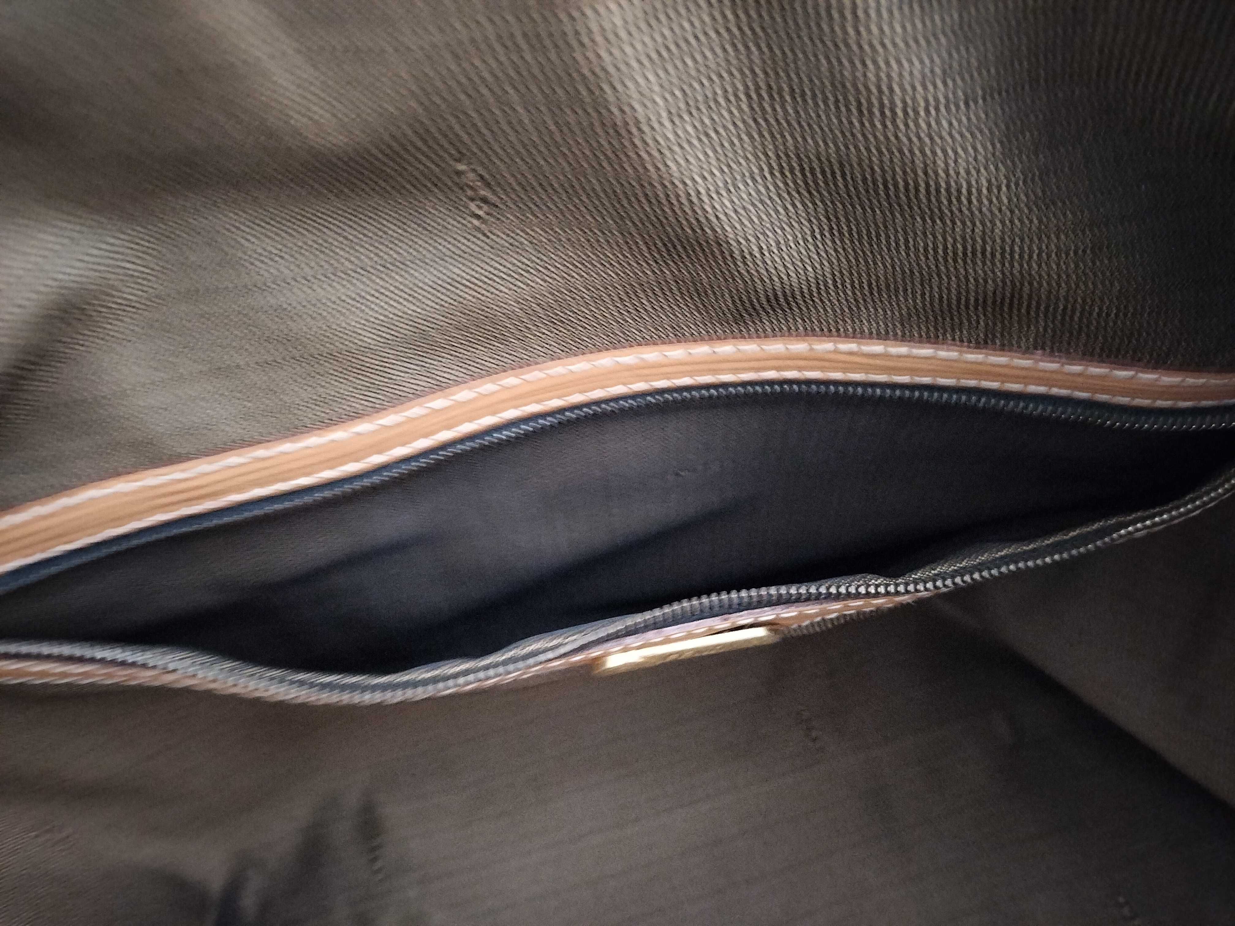 Zucca pattern Boston bag, brown. — view 11