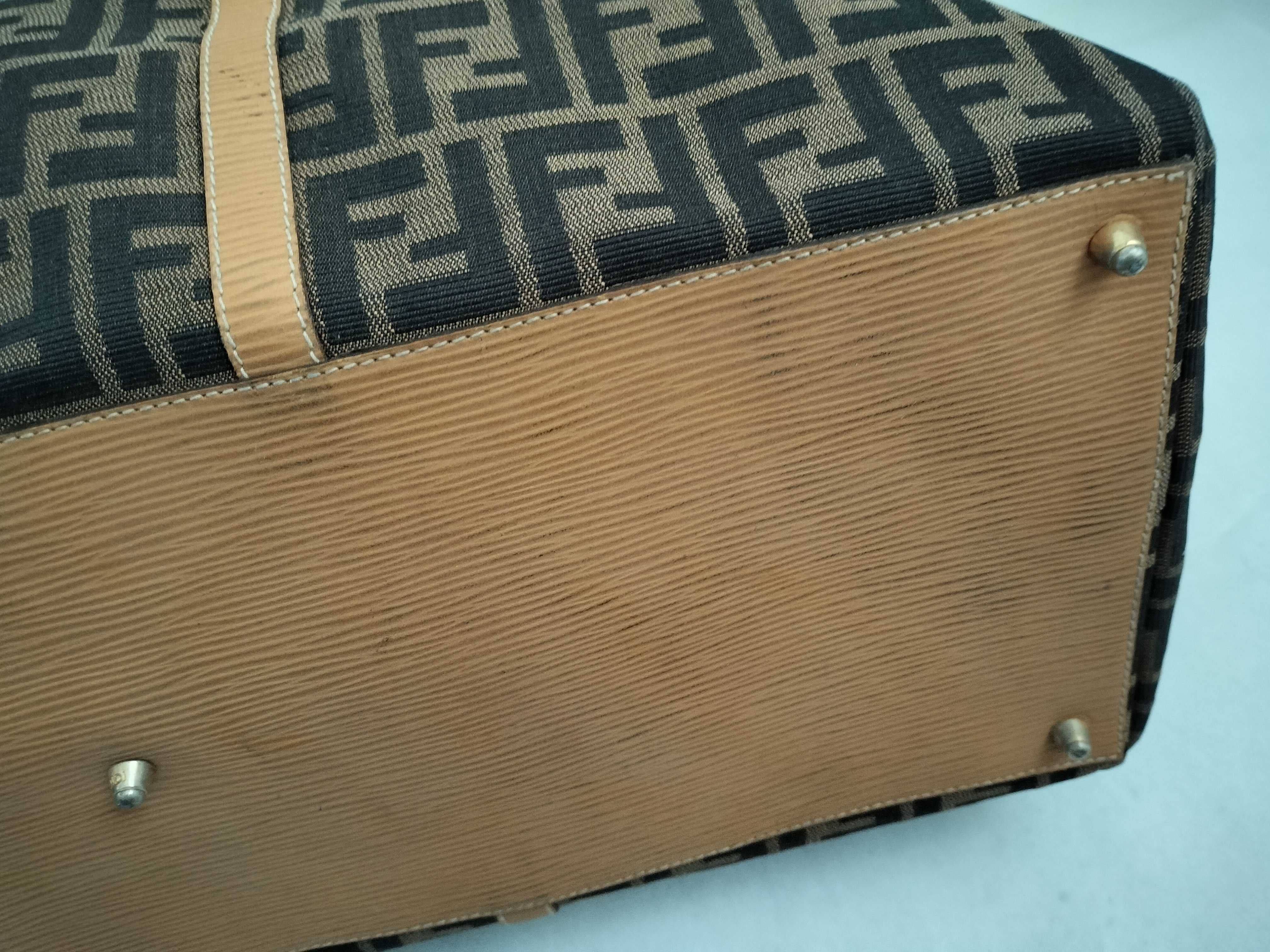 Zucca pattern Boston bag, brown. — view 13