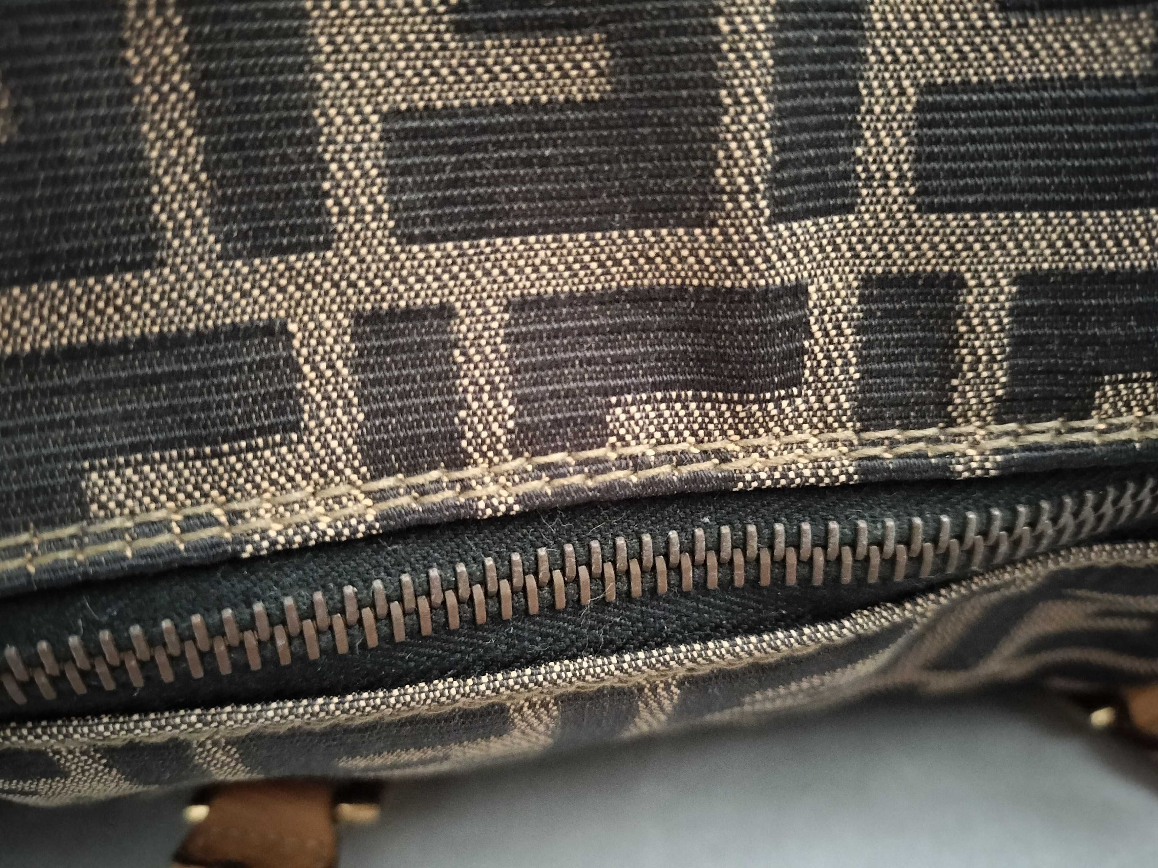 Zucca pattern Boston bag, brown. — view 6