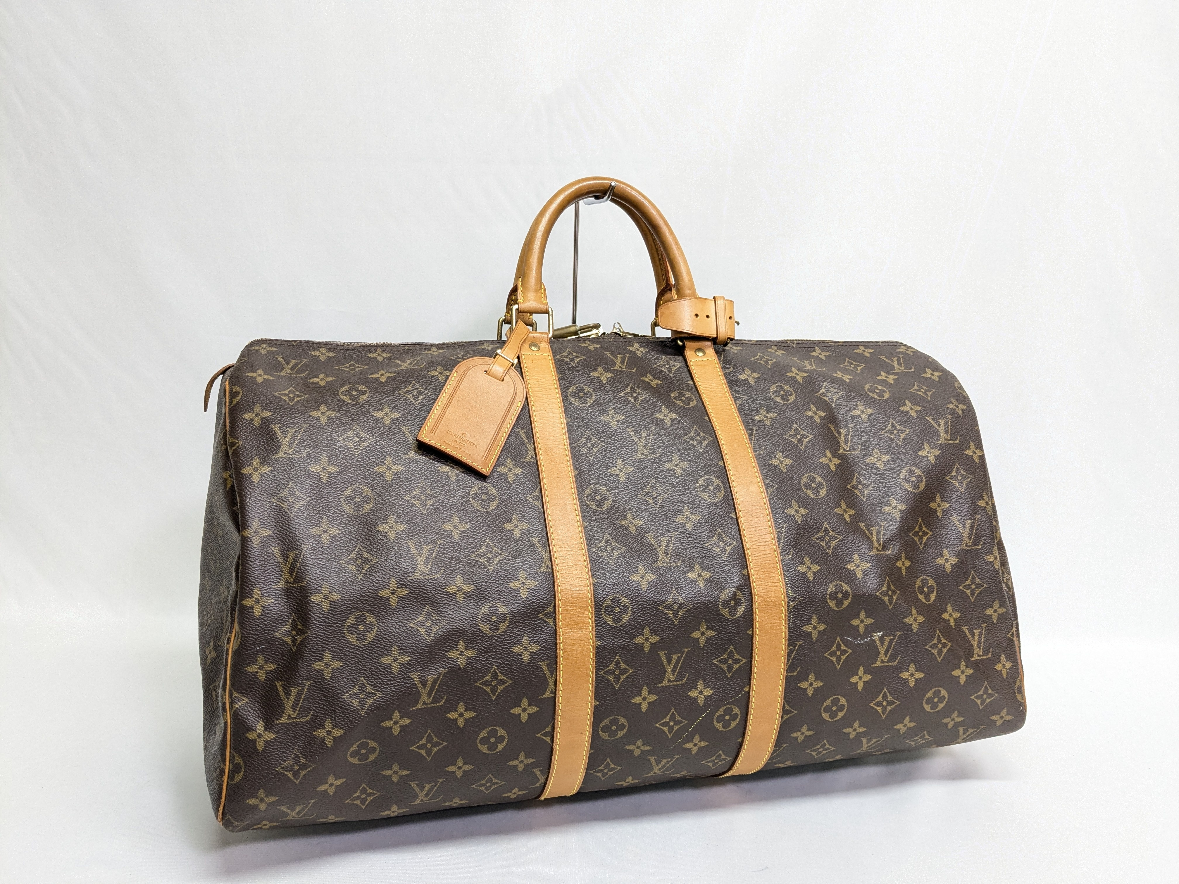 LV Monogram Keepall 55 Boston Bag