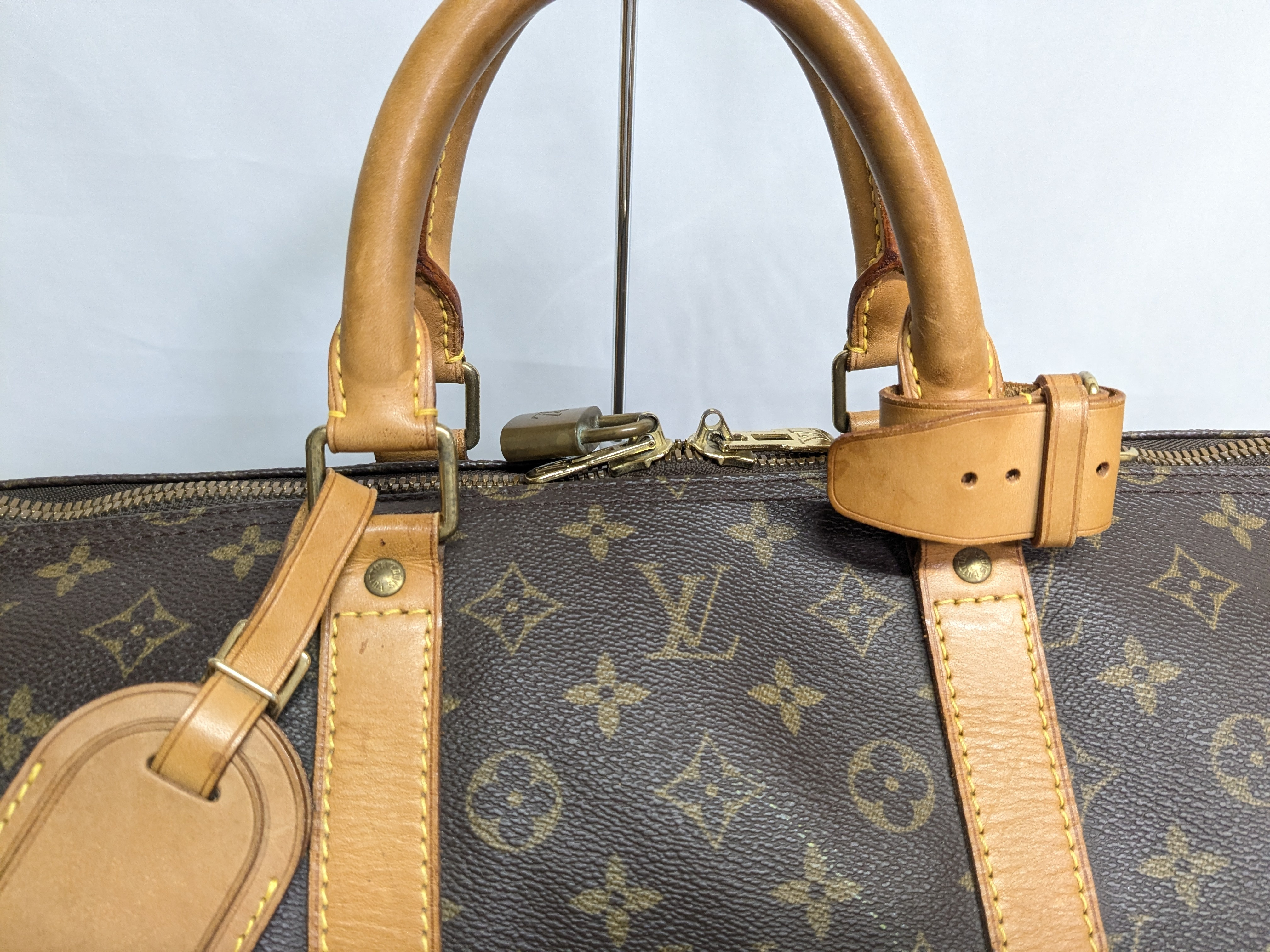 LV Monogram Keepall 55 Boston Bag — view 6