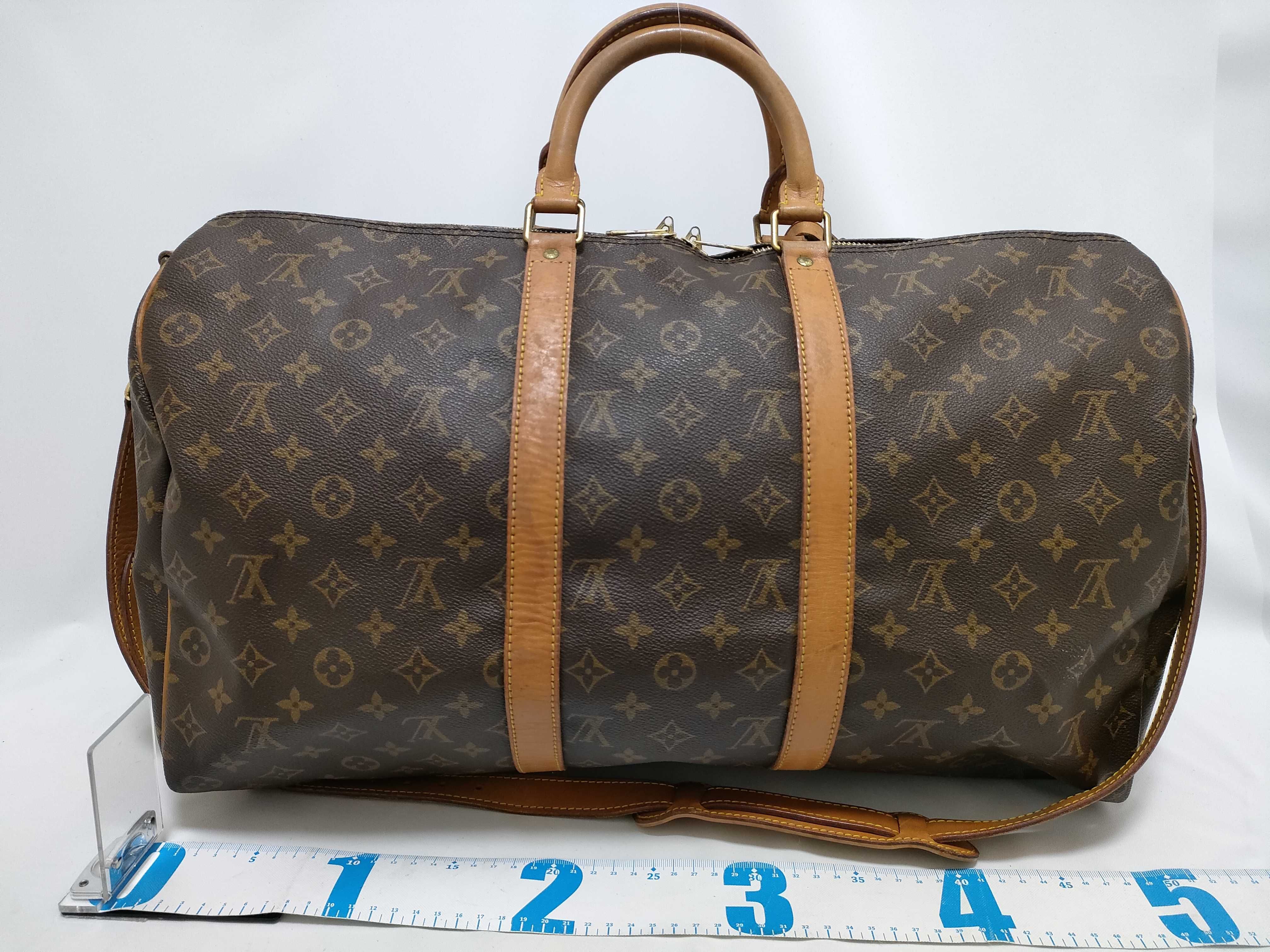 Monogram Keepall Bandoulière 50 M41416 VI1920 Boston Bag — view 2