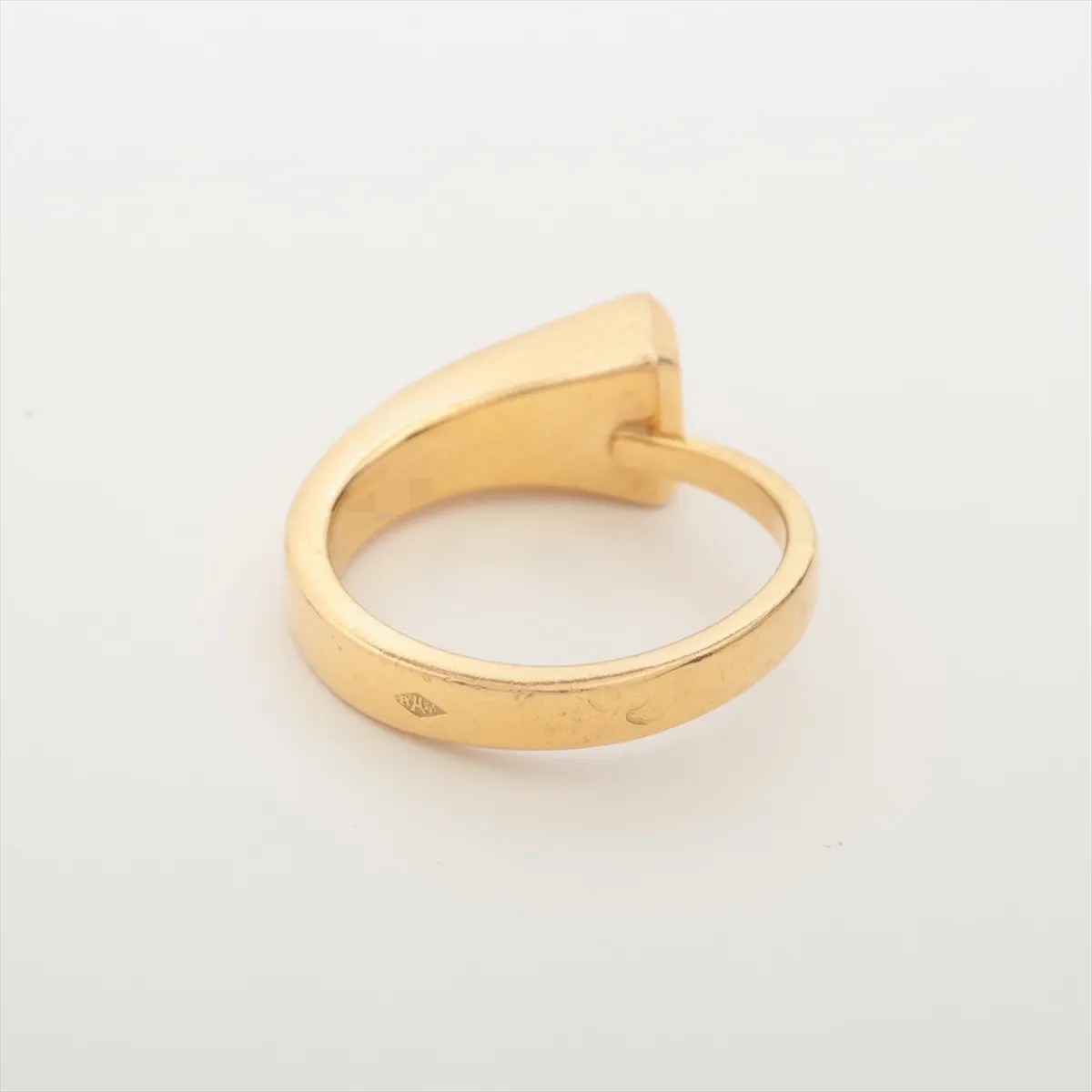 ring, 750 (yellow gold), 3.4g, item number 88928. — view 2