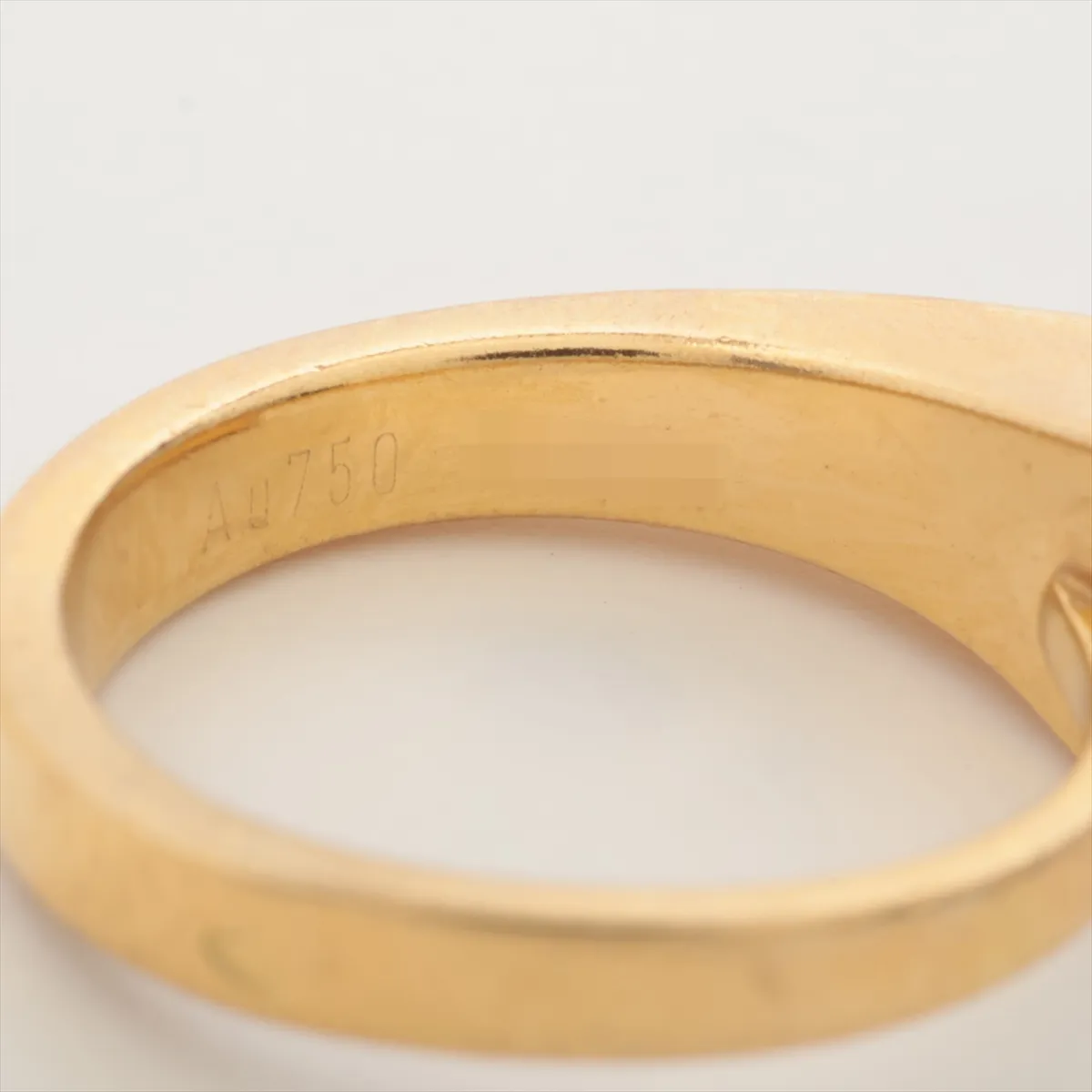 ring, 750 (yellow gold), 3.4g, item number 88928. — view 4