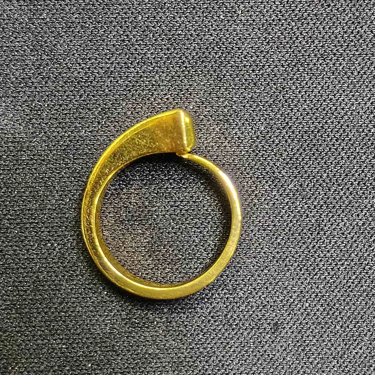 ring, 750 (yellow gold), 3.4g, item number 88928. — view 5
