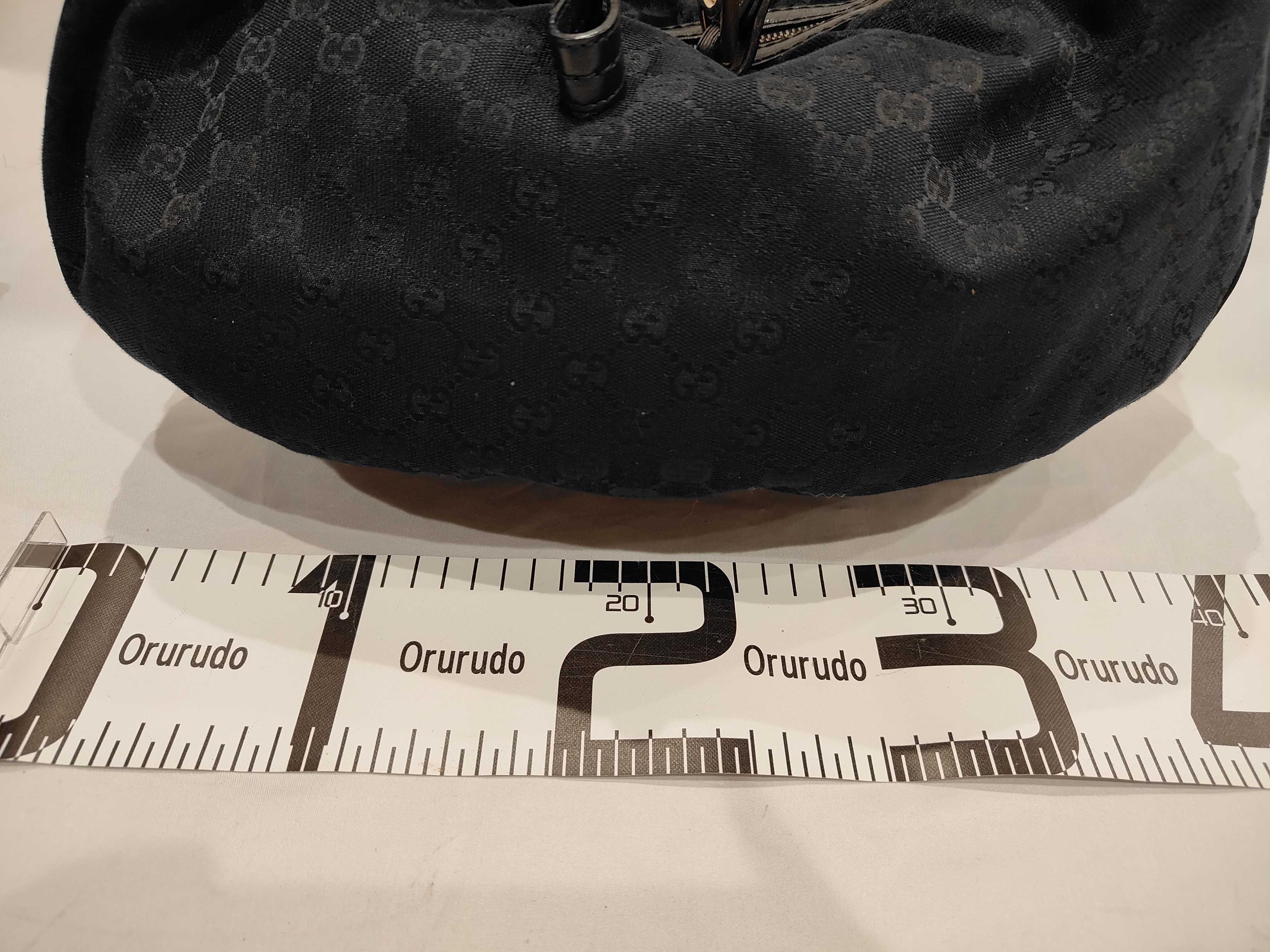 GG Hobo Bag, Black Shoulder Bag — view 2