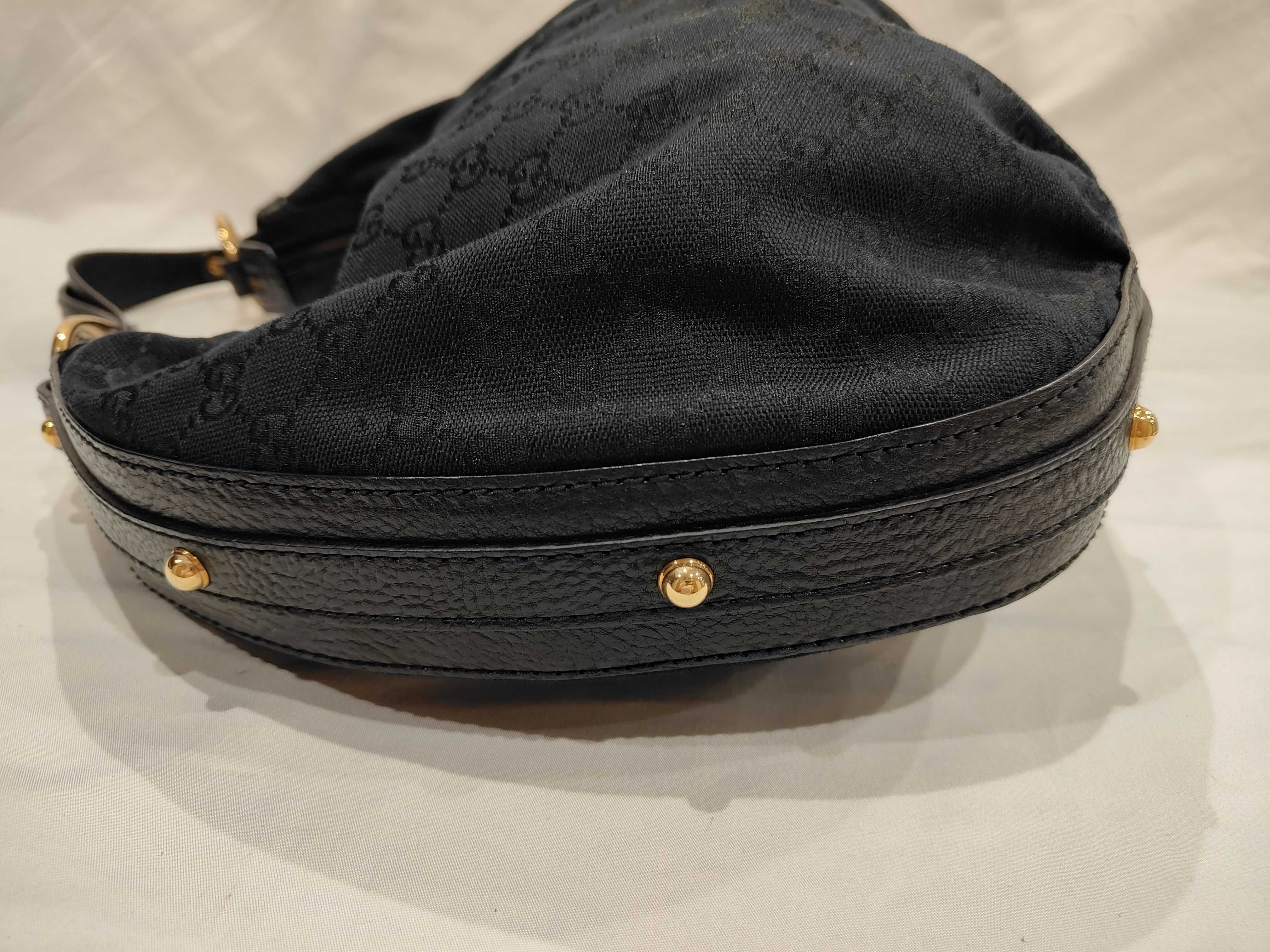 GG Hobo Bag, Black Shoulder Bag — view 5