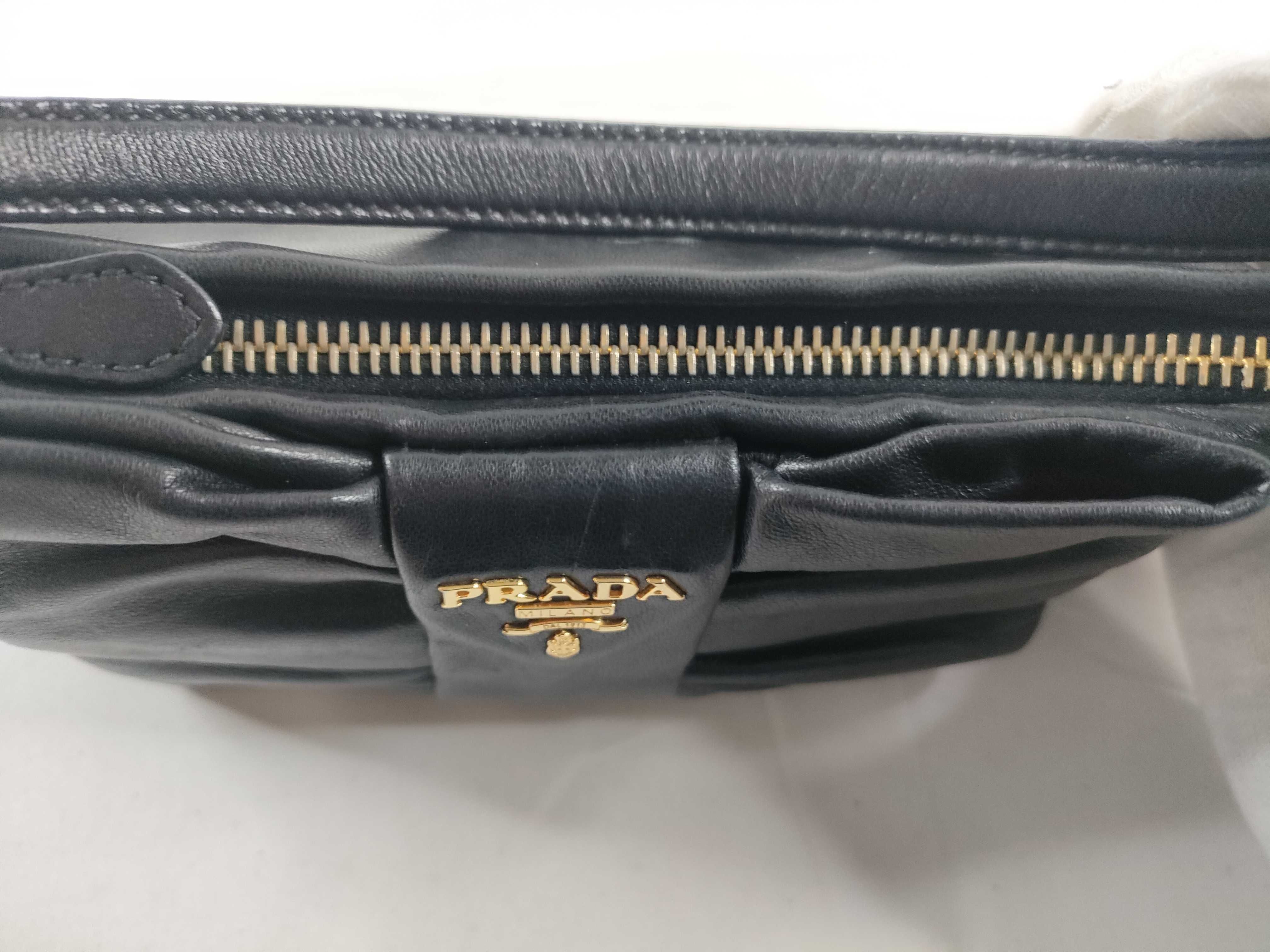 Nappa Leather Ribbon Mini Bag Handbag — view 10