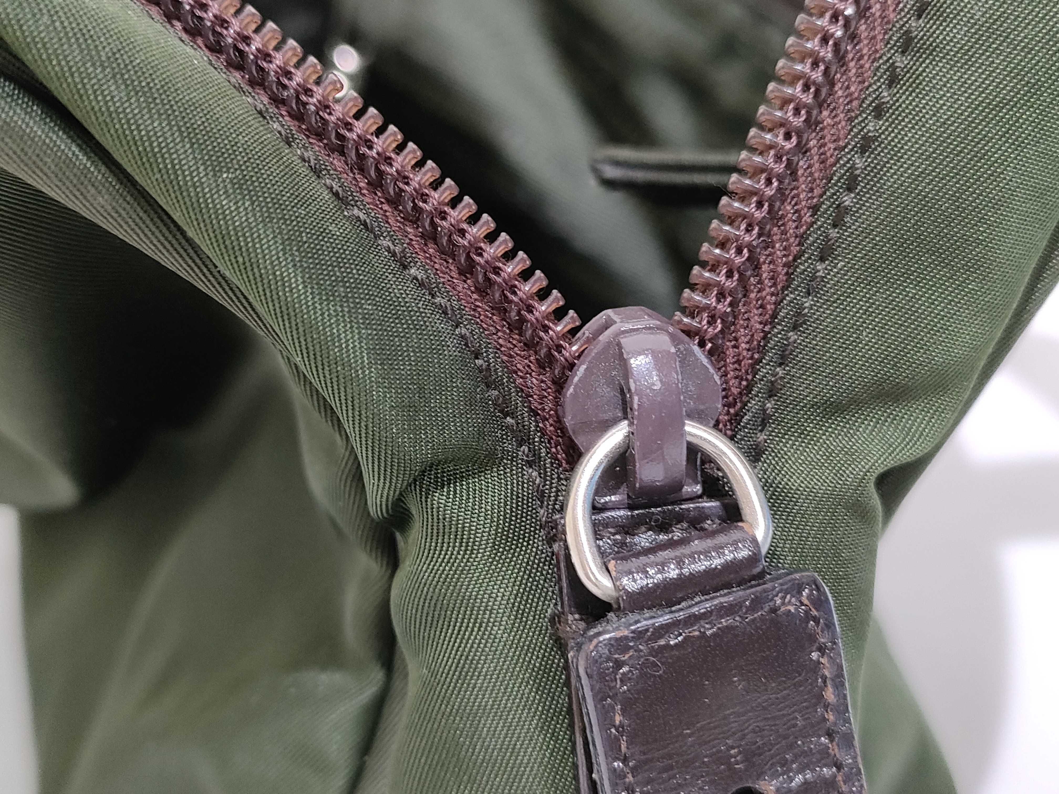 Nylon Prada Triangle Logo Nylon Handbag — view 14