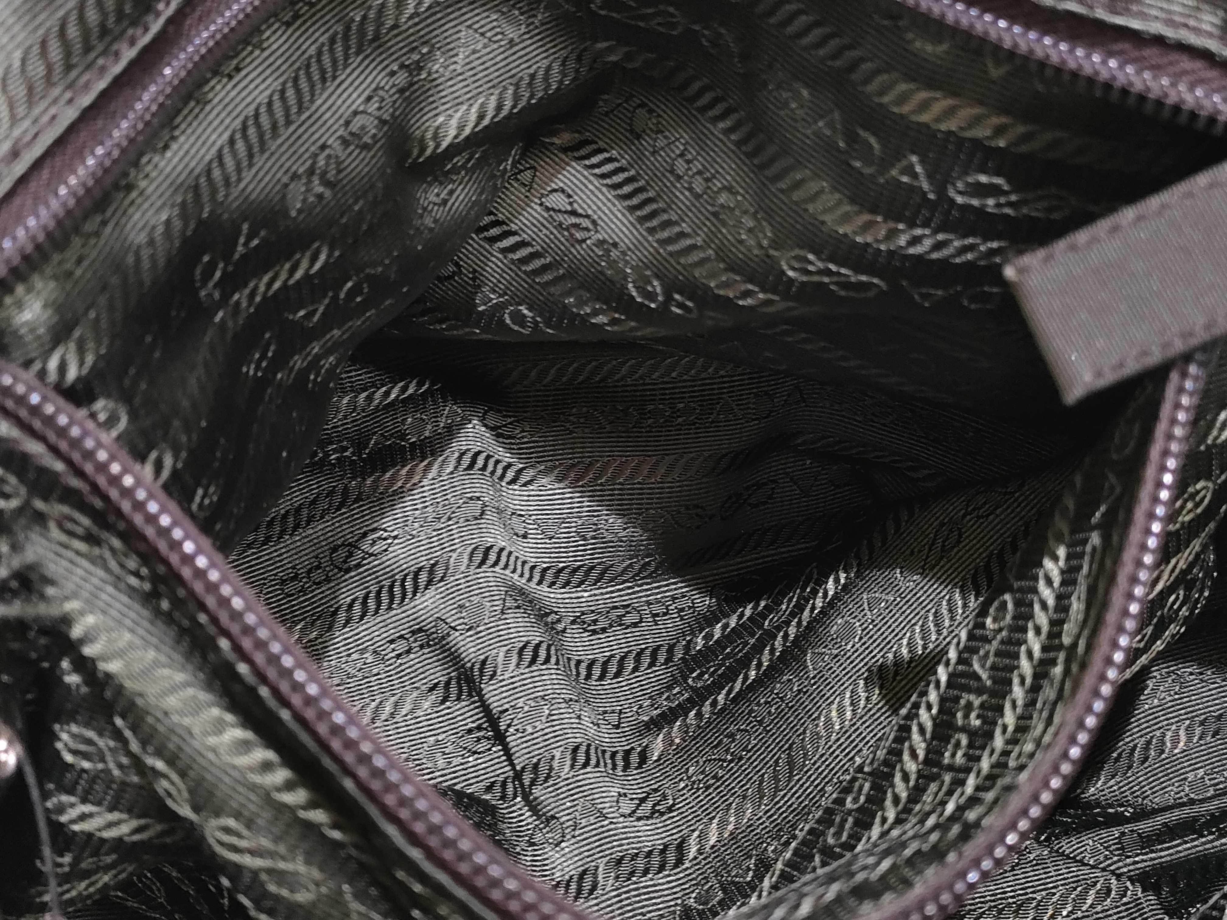 Nylon Prada Triangle Logo Nylon Handbag — view 10