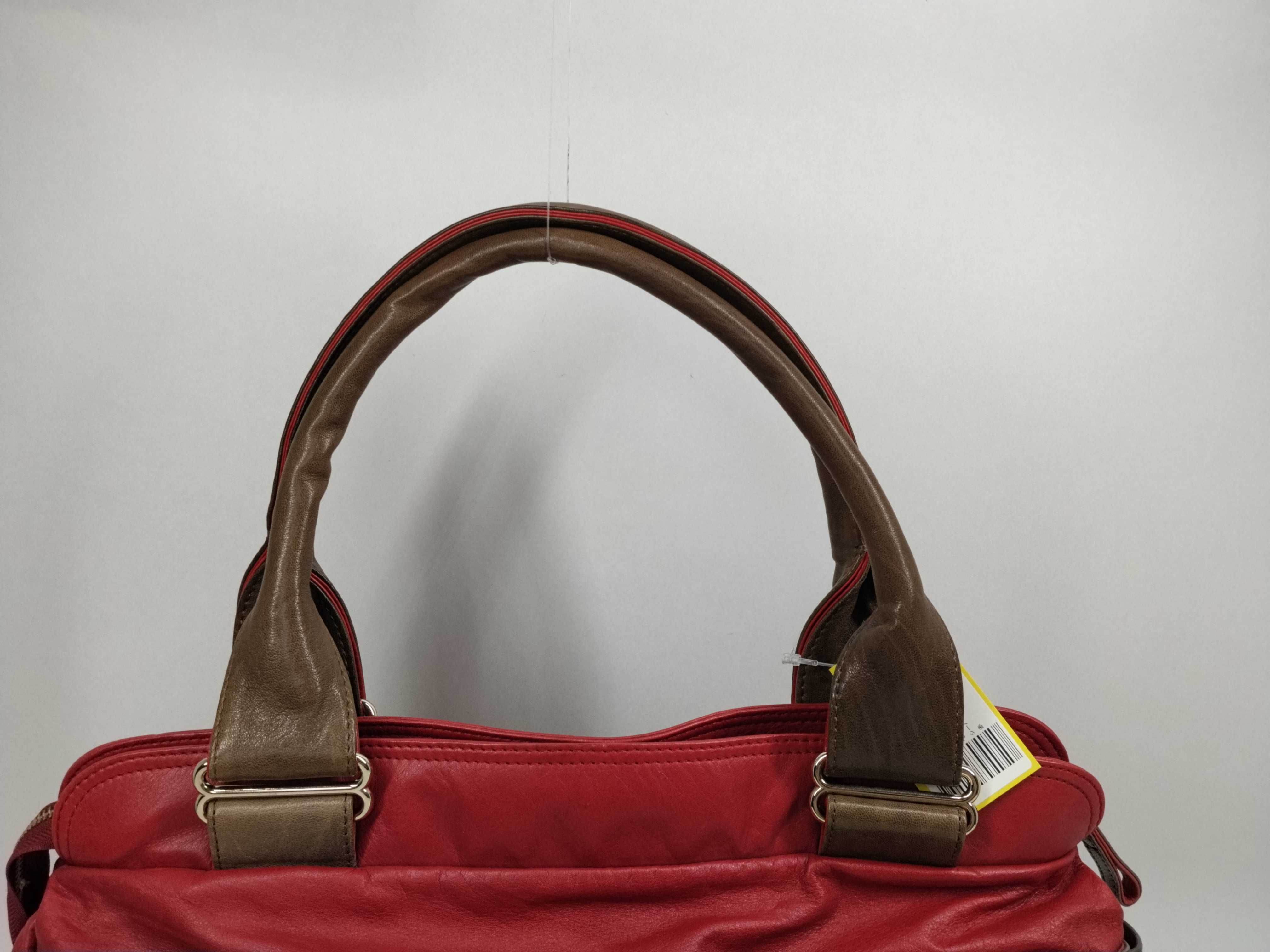 SEE BY CHLOE Leather Handbag (Red) — view 4
