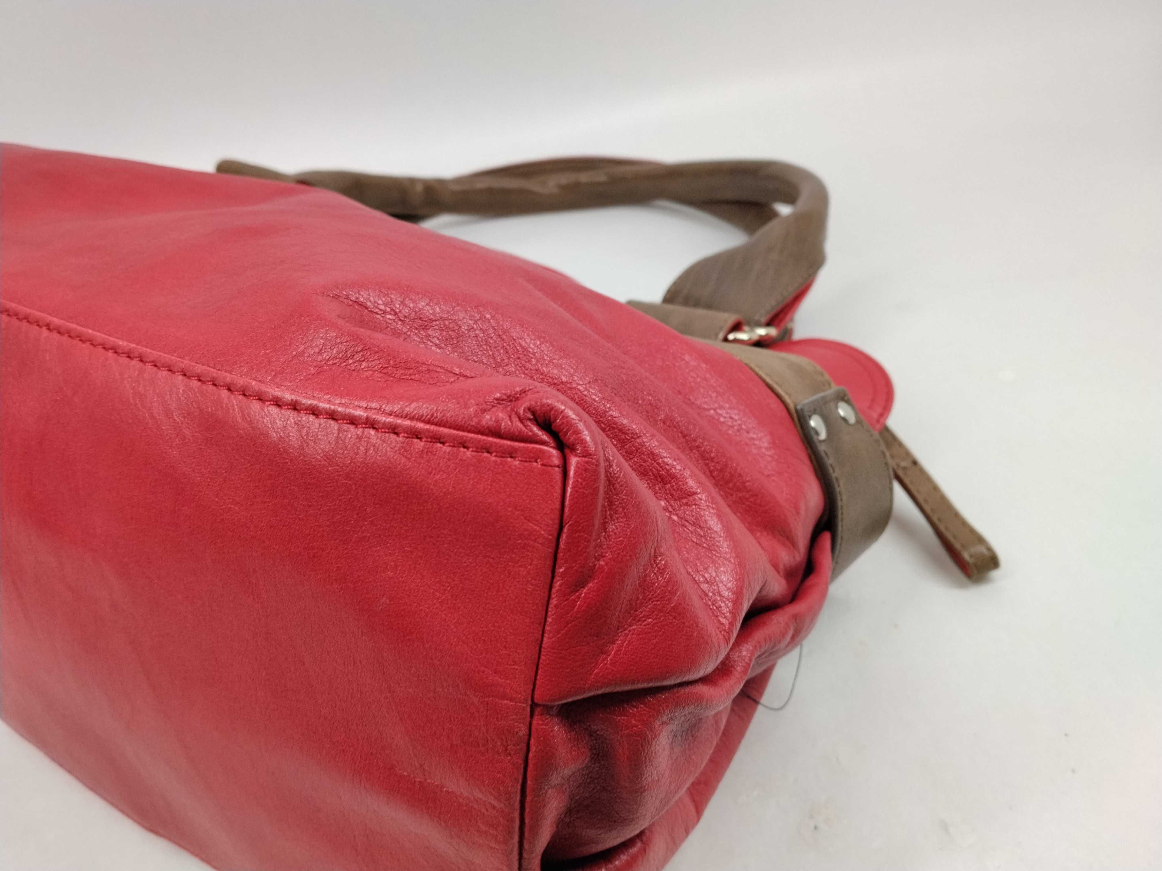 SEE BY CHLOE Leather Handbag (Red) — view 6