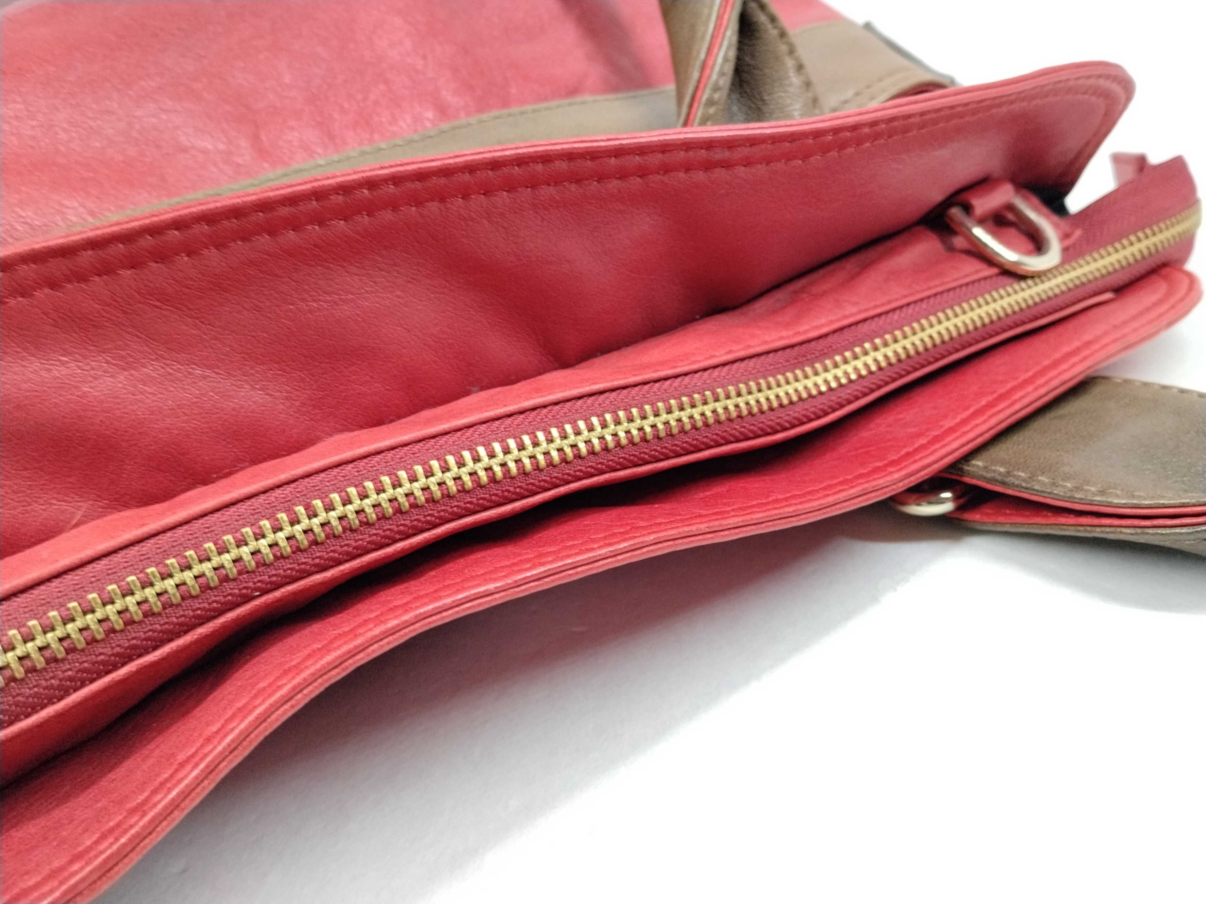 SEE BY CHLOE Leather Handbag (Red) — view 8
