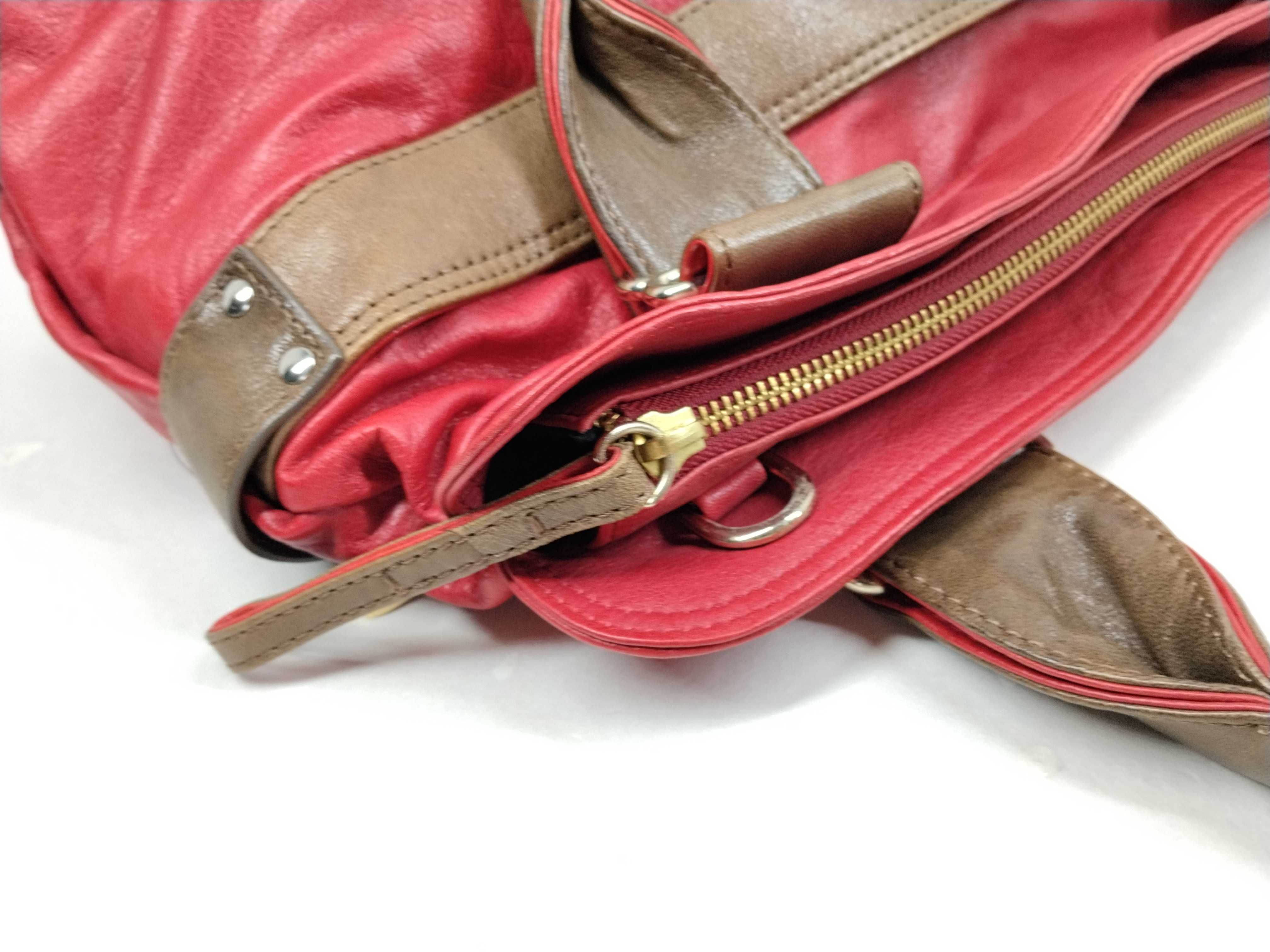 SEE BY CHLOE Leather Handbag (Red) — view 10