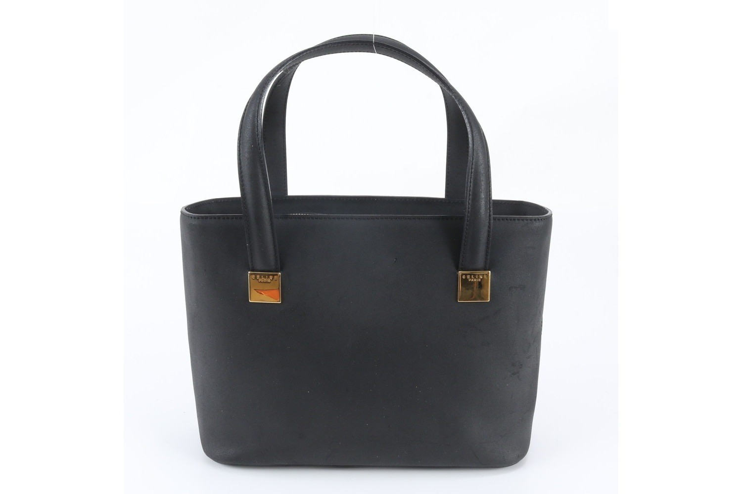 Leather handbag tote