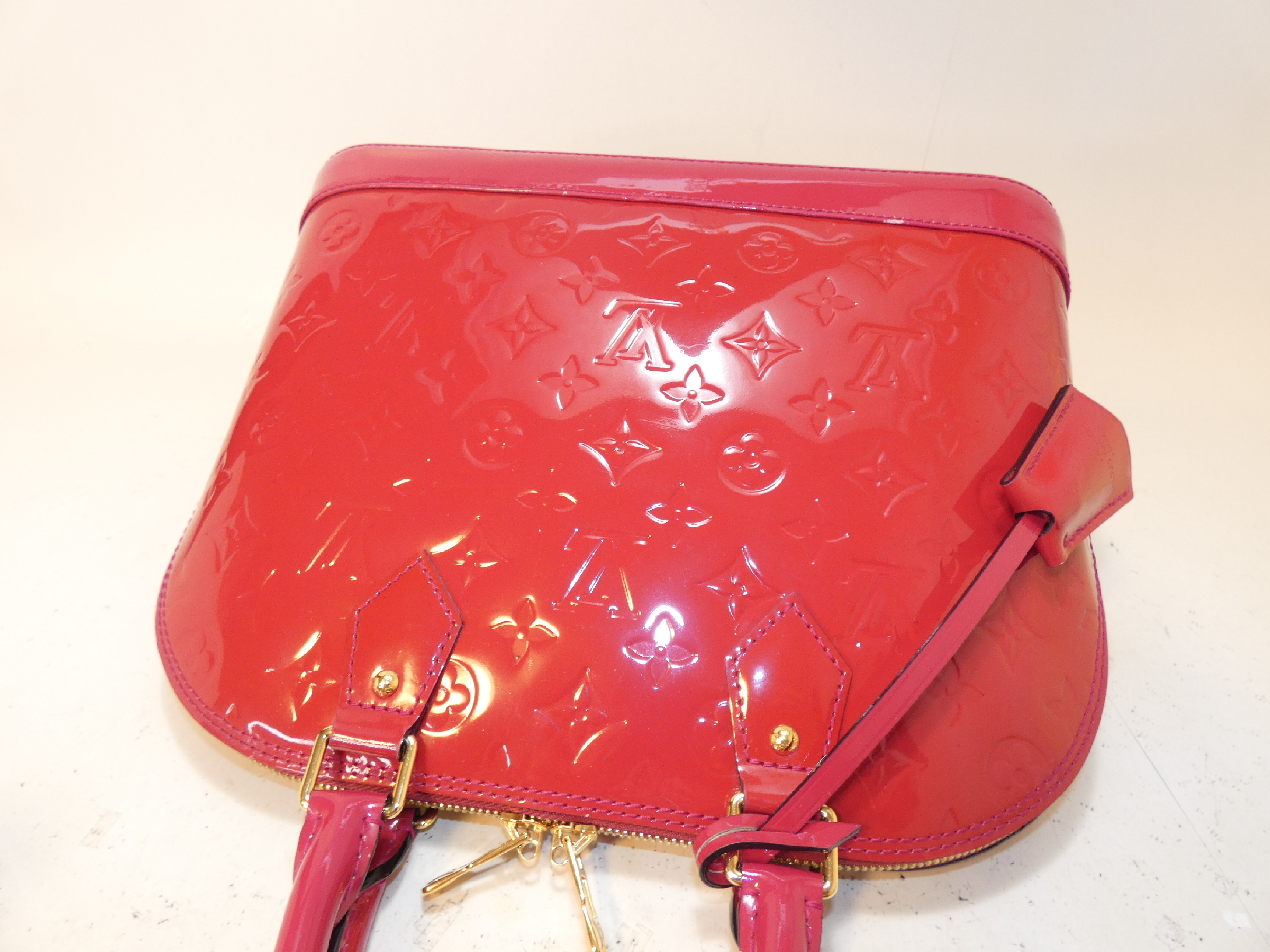 Alma Vernis Monogram Handbag — view 3