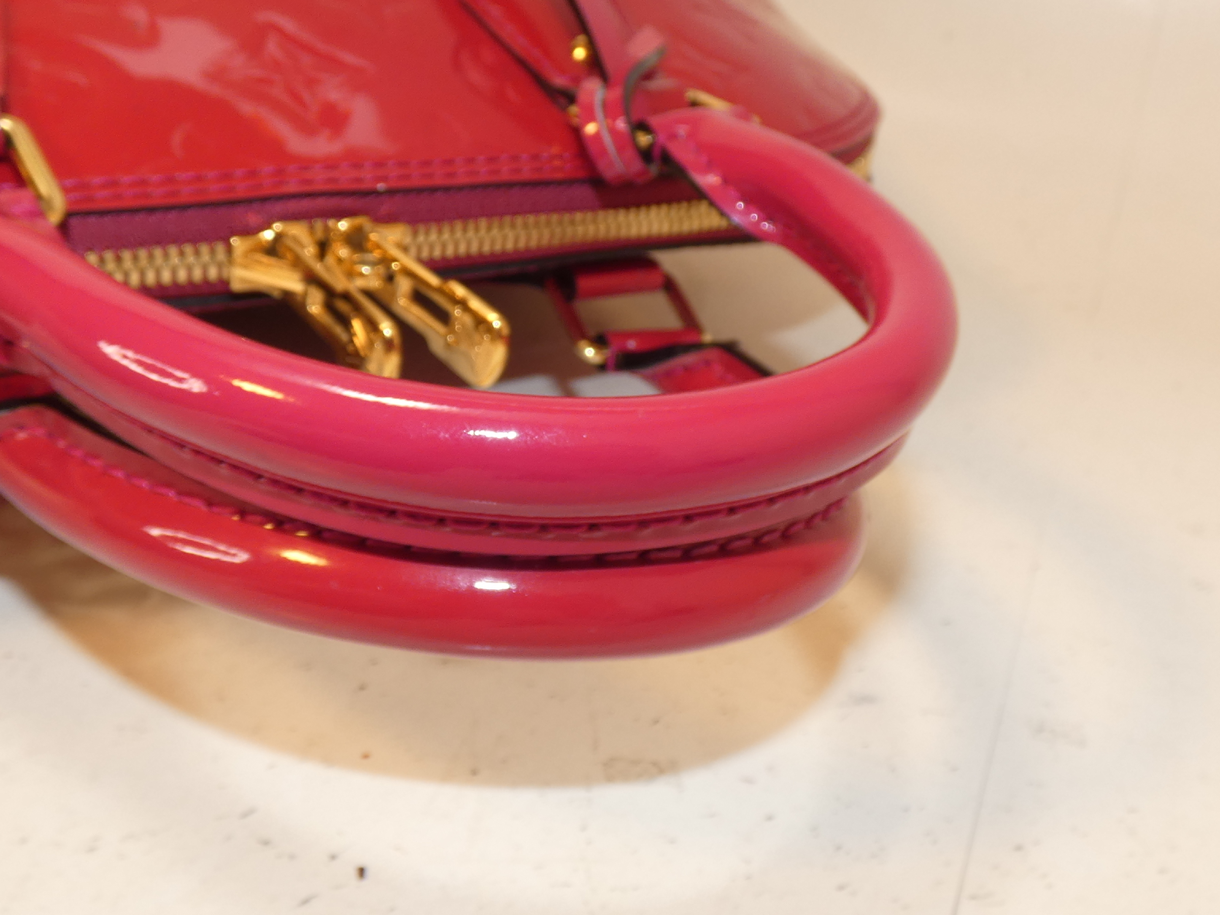 Alma Vernis Monogram Handbag — view 4