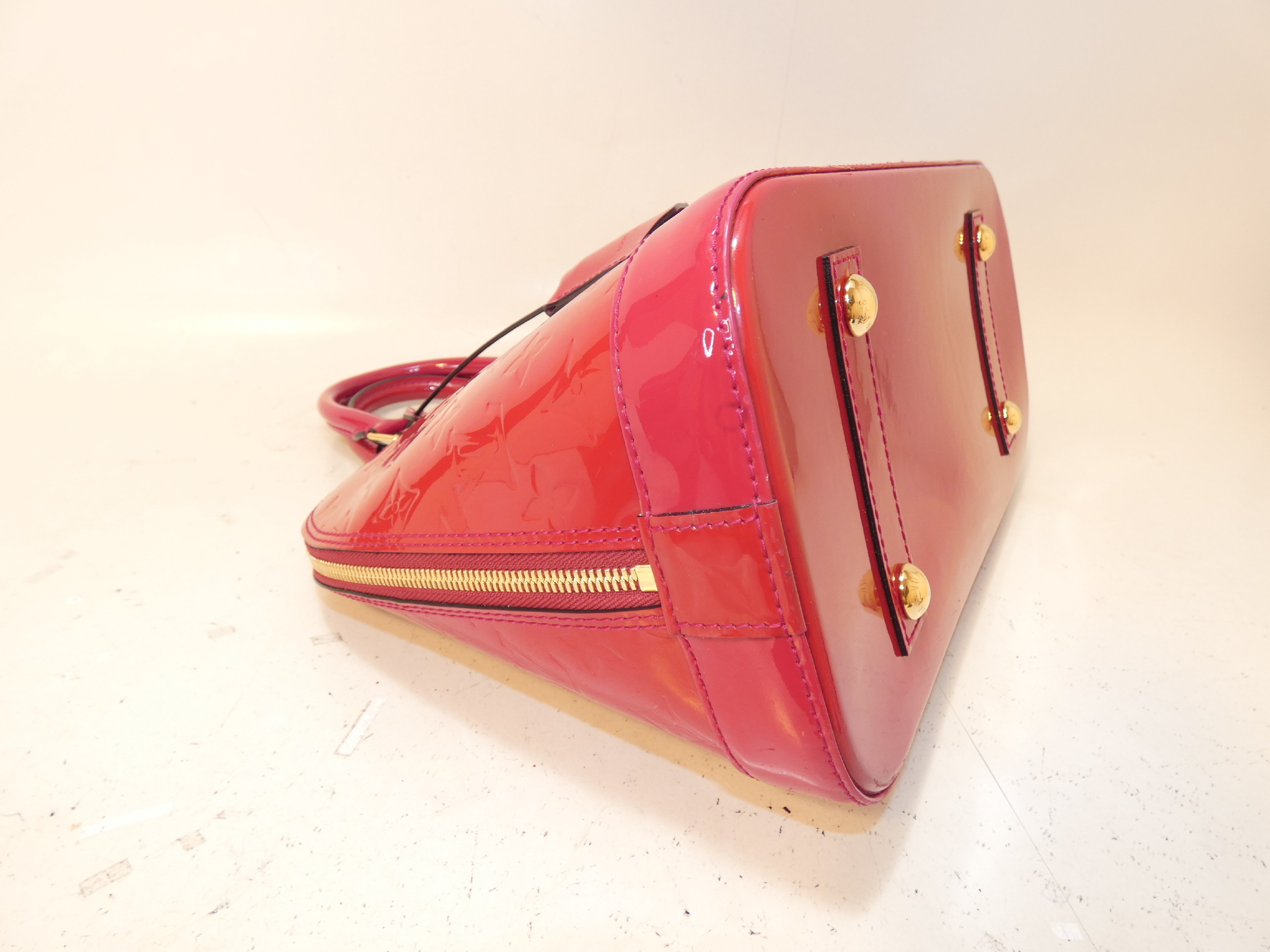 Alma Vernis Monogram Handbag — view 6